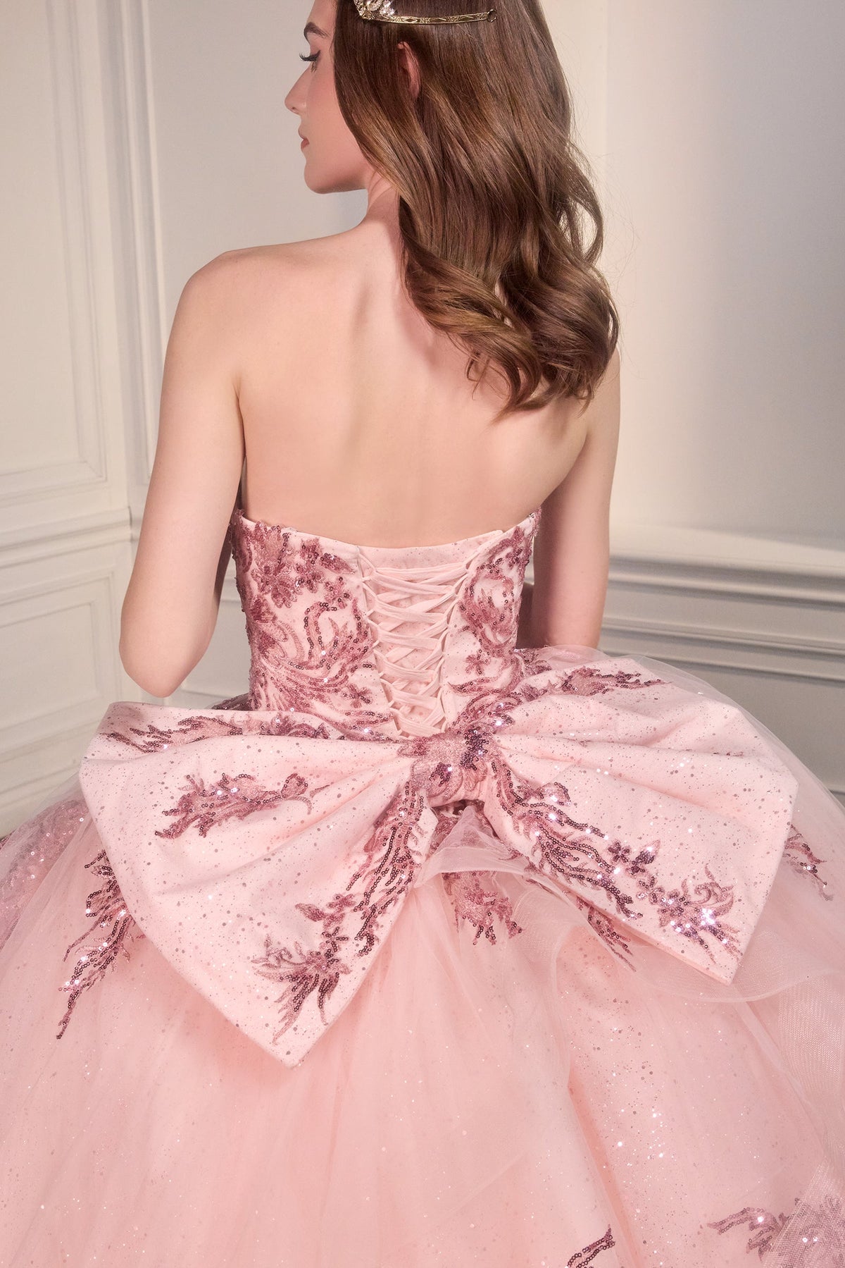 Ladivine 15715 - Sweetheart Bodice Ballgown