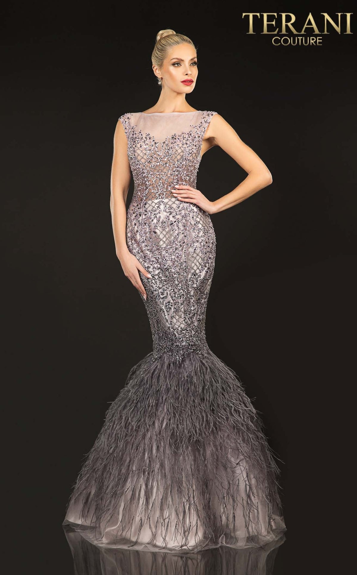Terani Couture 2021GL3577 dress — view 3