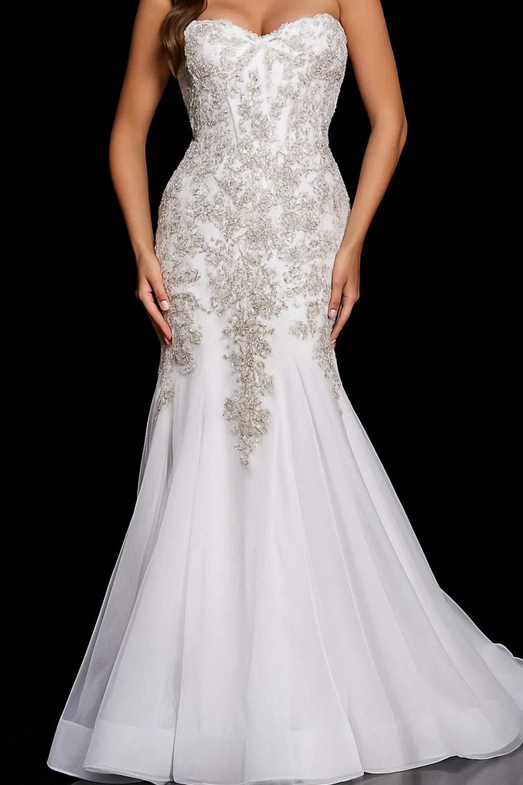 Jovani 23125 - Beaded Corset Prom Dress - view 4