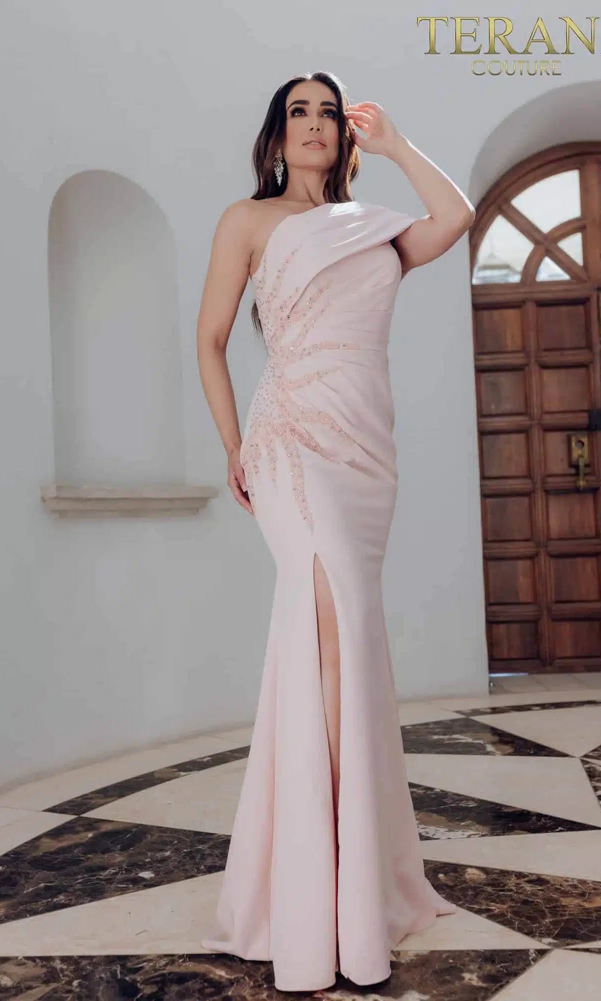 Terani Couture 231M0473 - Mermaid Long Mother of the Bride Gown - designer evening gown at Silhouette Dresses