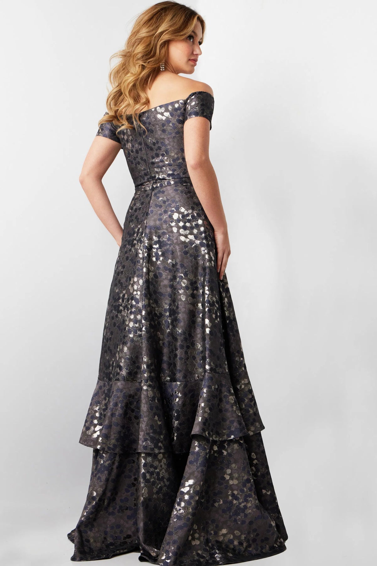 Jovani 26256 - High Low A-Line Evening Gown - view 5