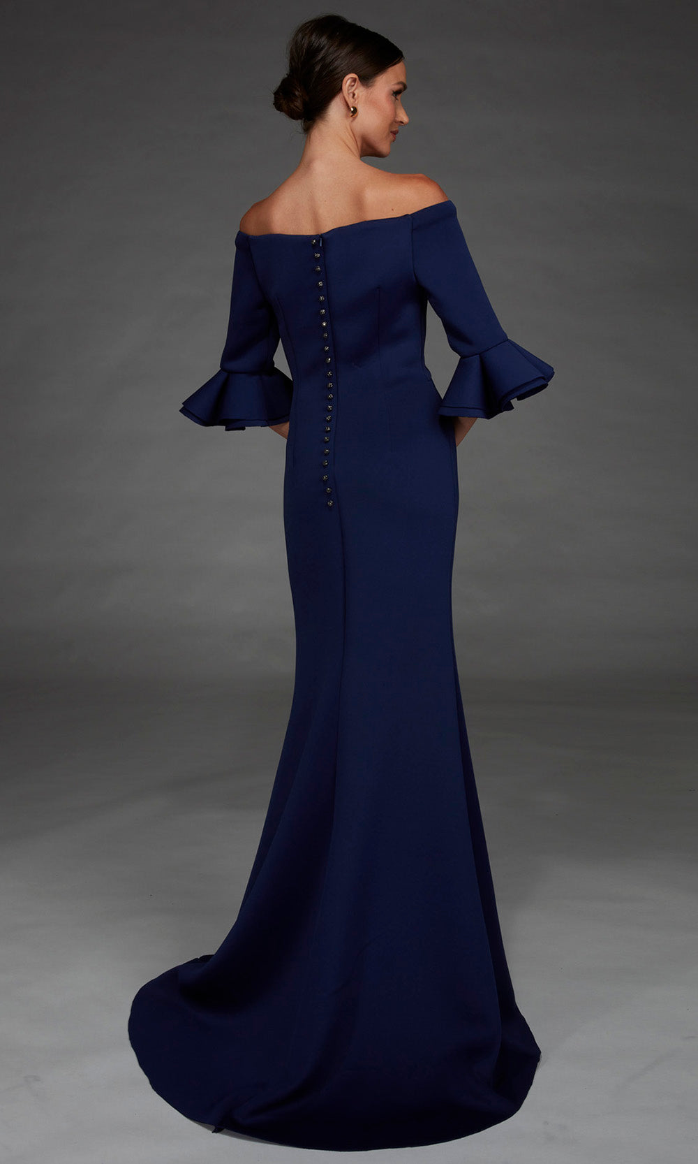 Alyce Paris 27905 - Straight Across Elegant Sheath Gown