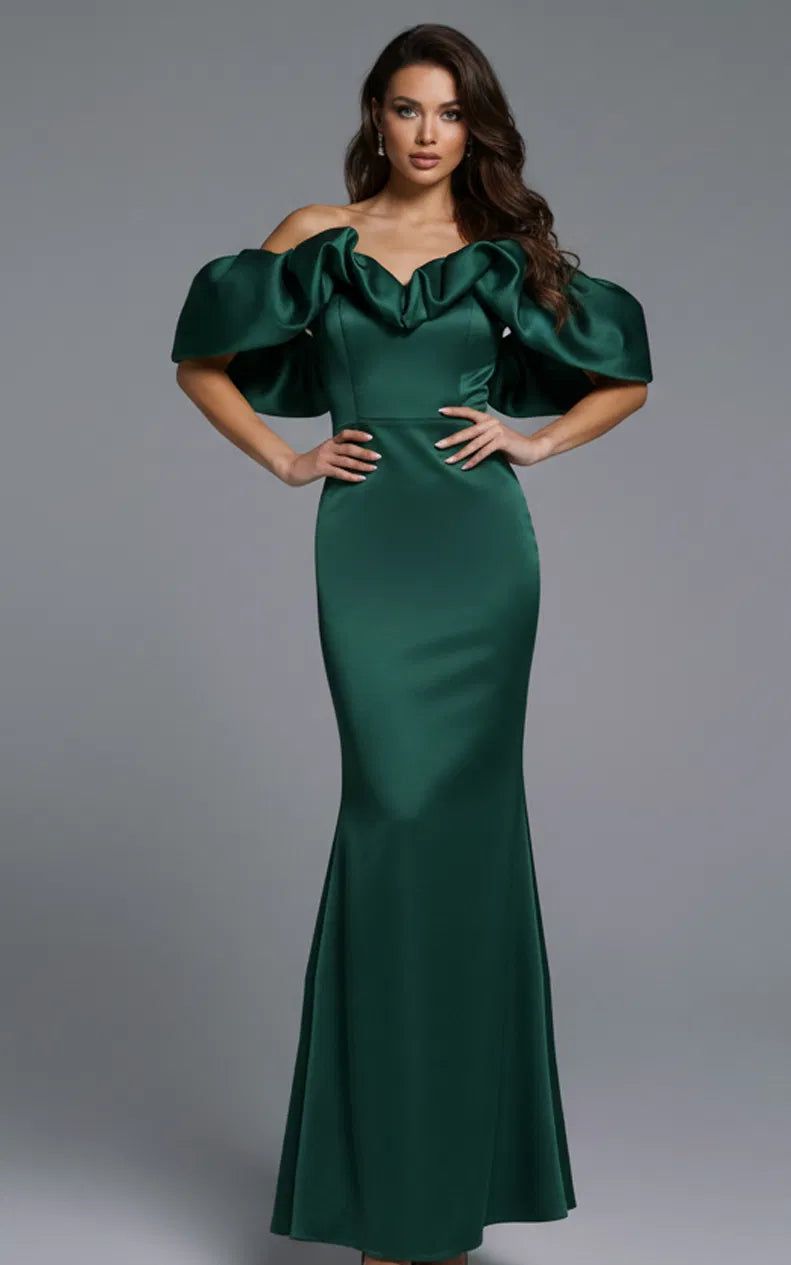 Jovani 40596 - Dramatic Ruffle Evening Dress - view 5