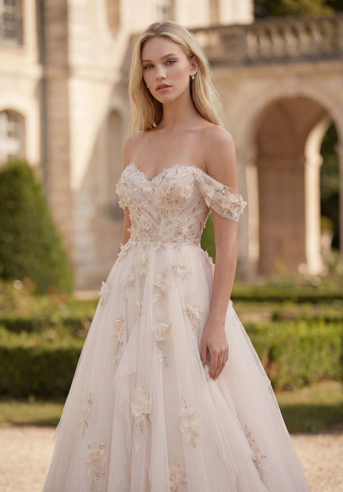 Petal Wedding Dress by Morilee