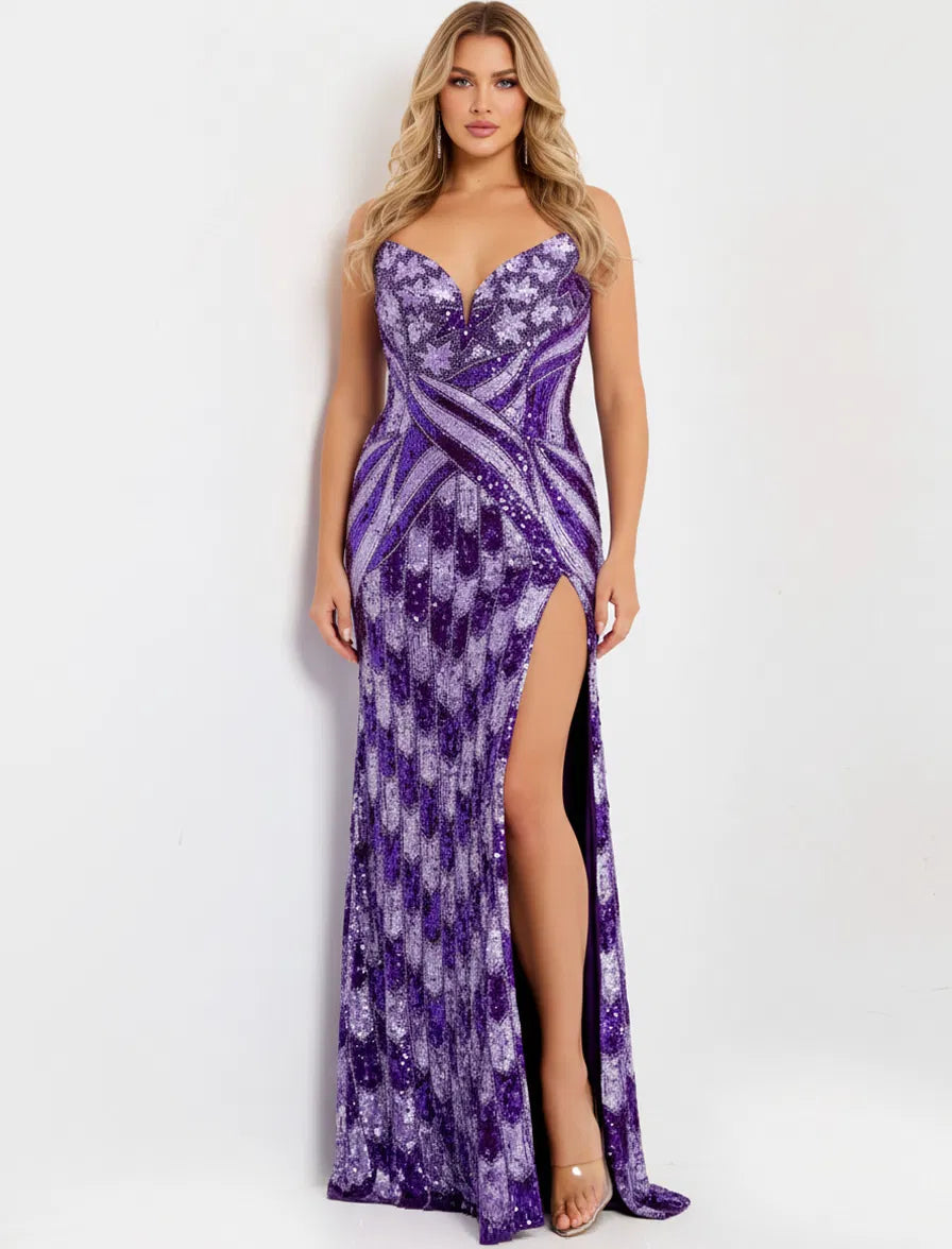 Jovani 44270 - Sweetheart Sheath Prom Dress - view 7