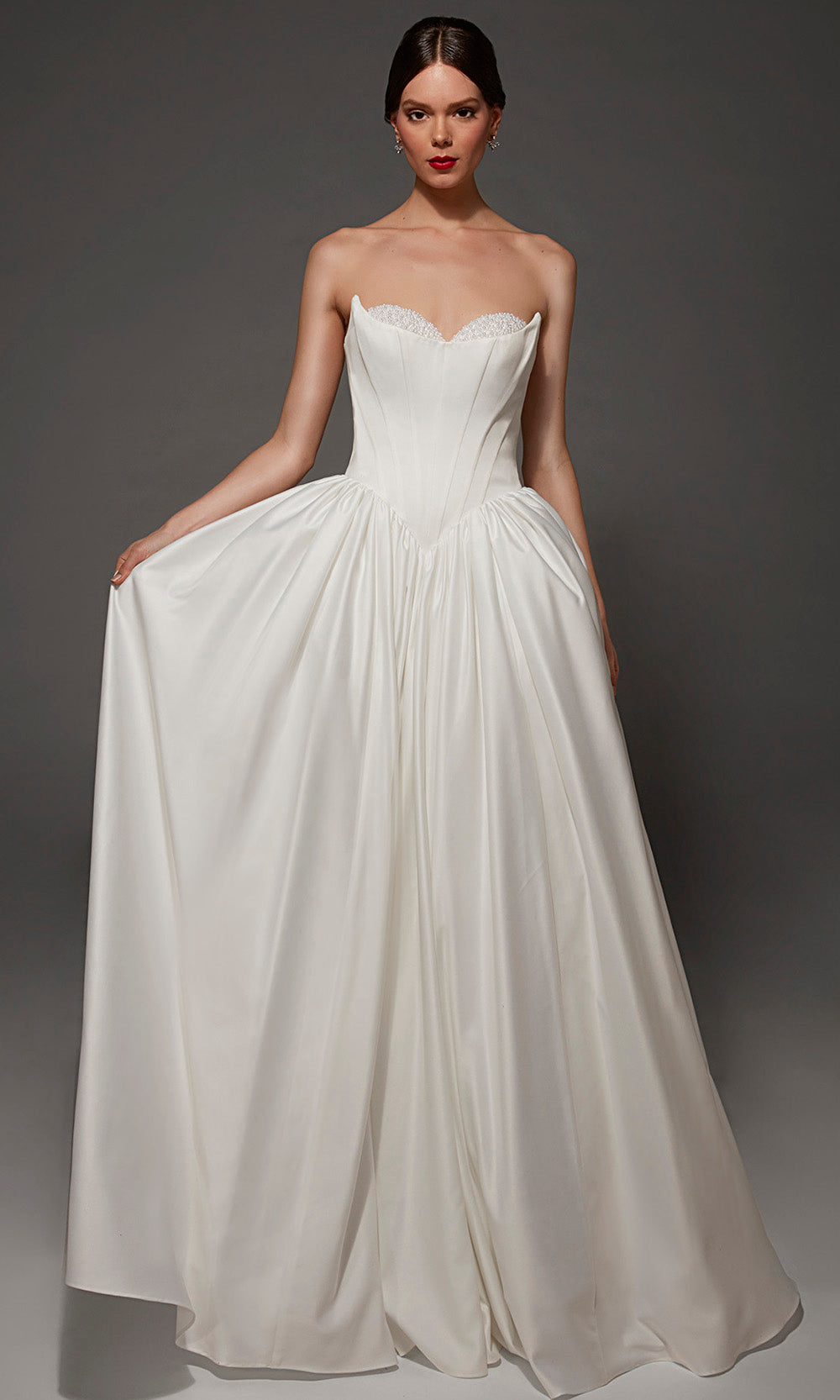 Alyce Paris 7172 - Beaded Accent Sweetheart Bridal Ballgown