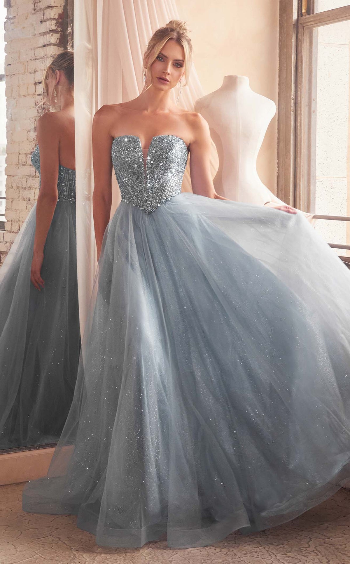 Ladivine CD0217CL dress — view 2