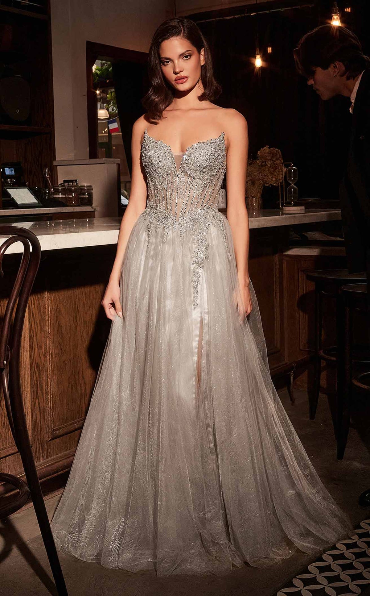 Ladivine CC487CL dress — view 4