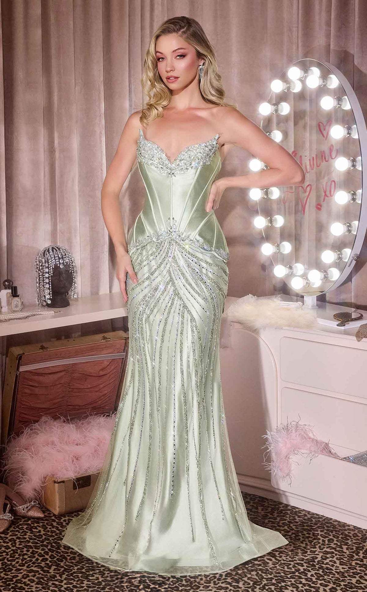 Ladivine CD697CL dress — view 8