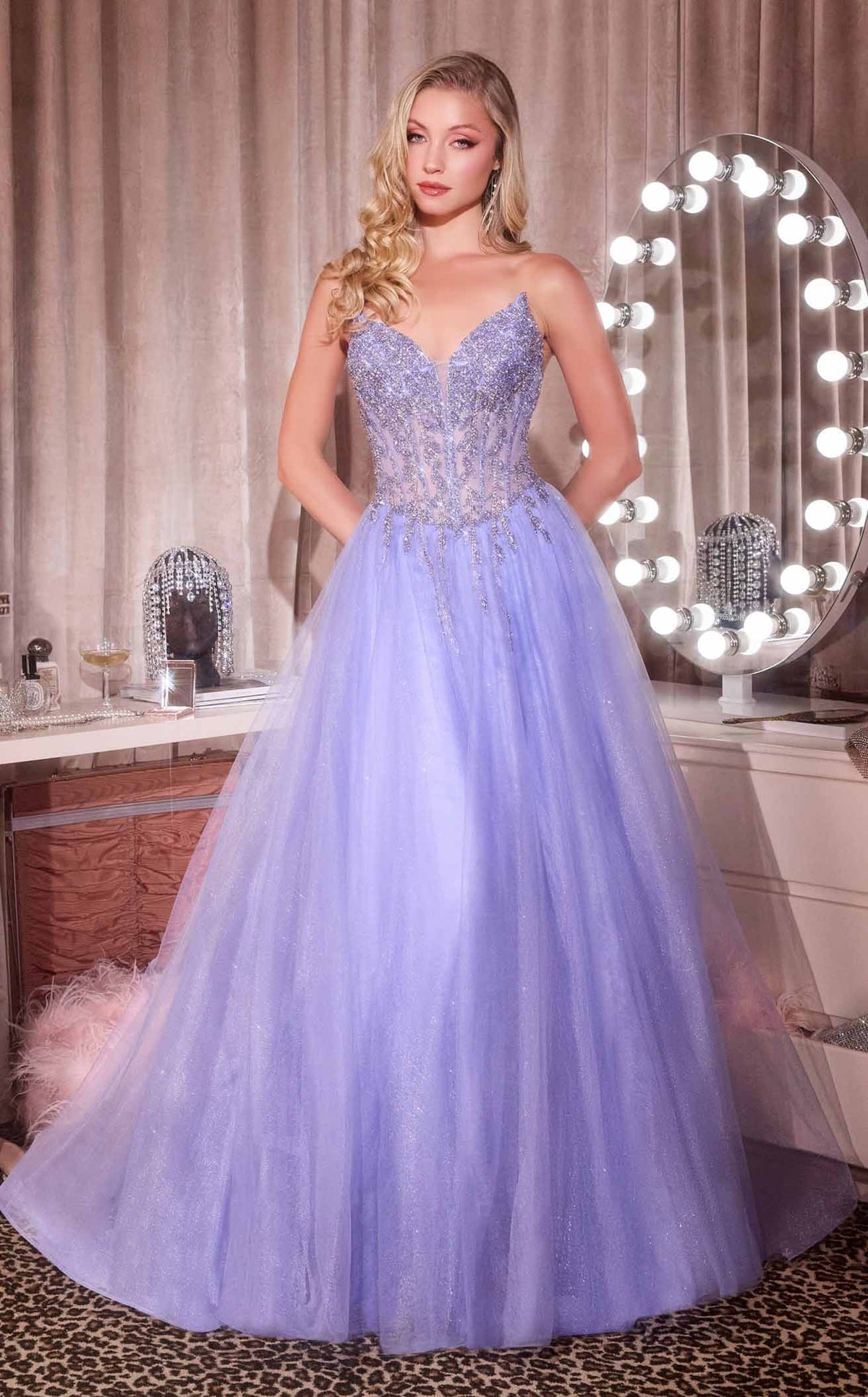 Ladivine CD721CL dress — view 2