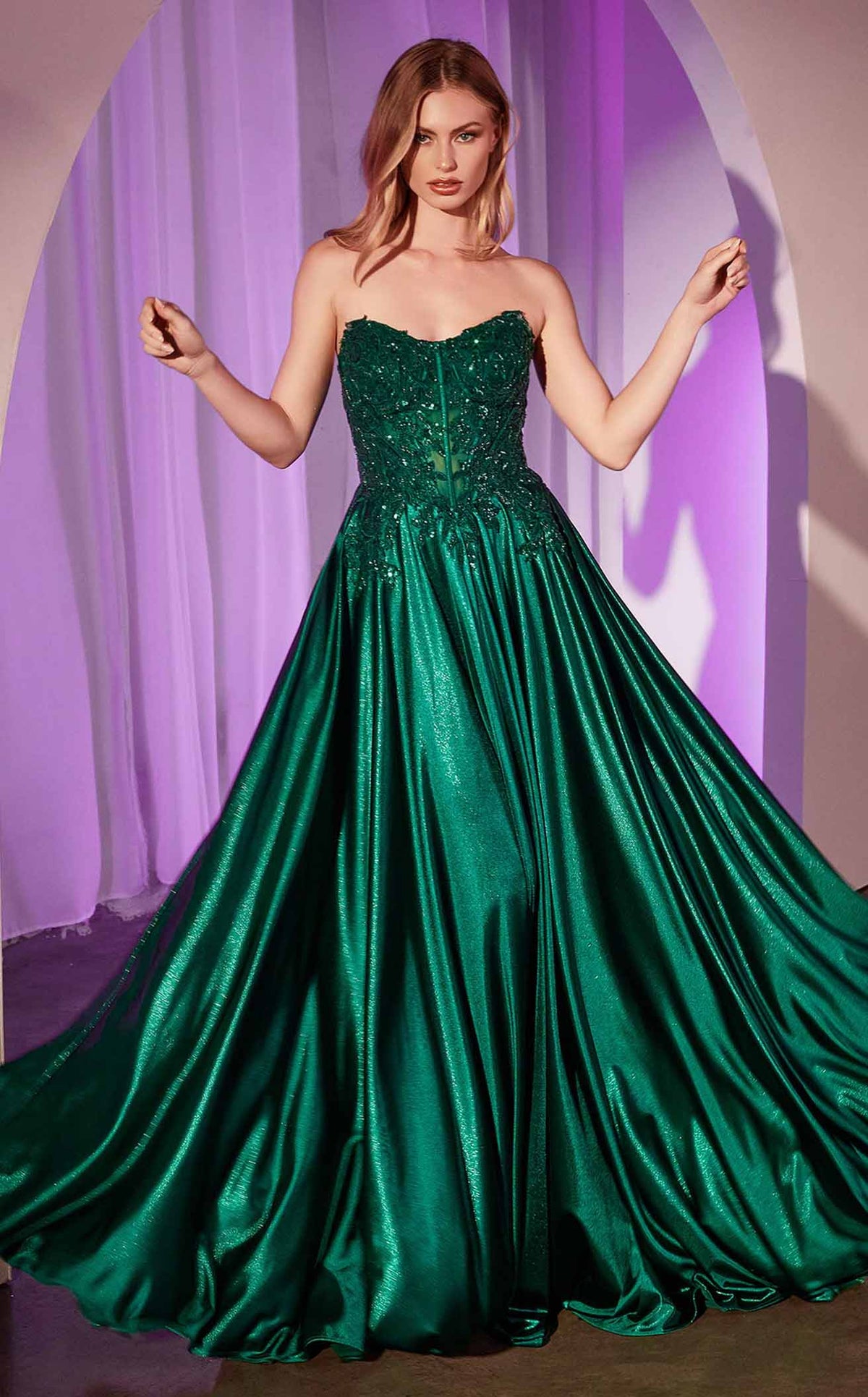 Ladivine CDS525CL dress — view 3