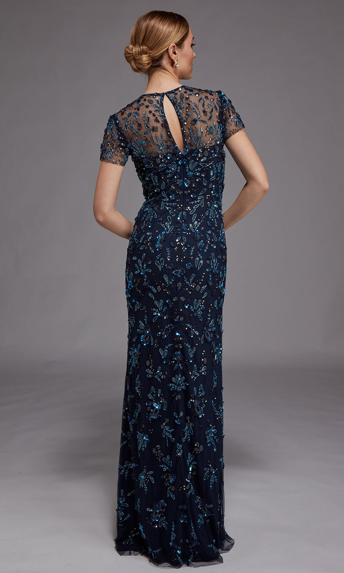 Alyce Paris 27789 - Illusion Neckline Beaded Evening Gown