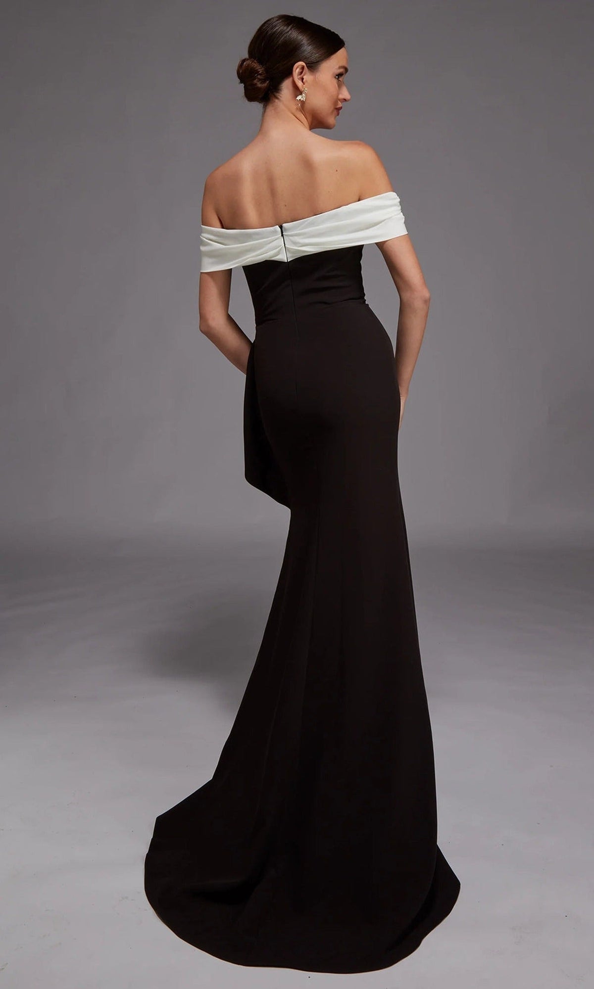 Alyce Paris 27877 - Off Shoulder Ruffle Evening Gown