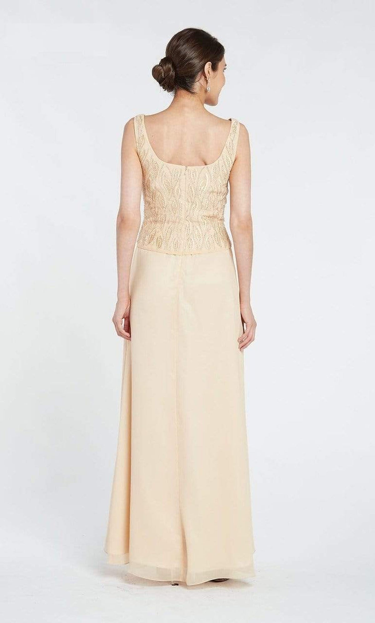 Alyce Paris - Beaded Chiffon Sheath Dress 29953