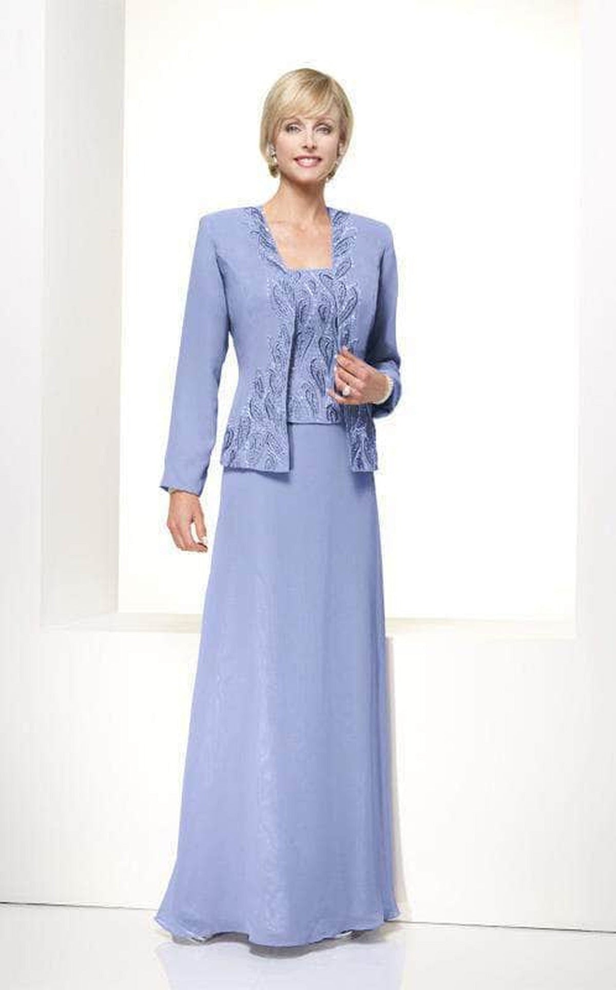 Alyce Paris 29953 - Square Neck A-Line Formal Dress
