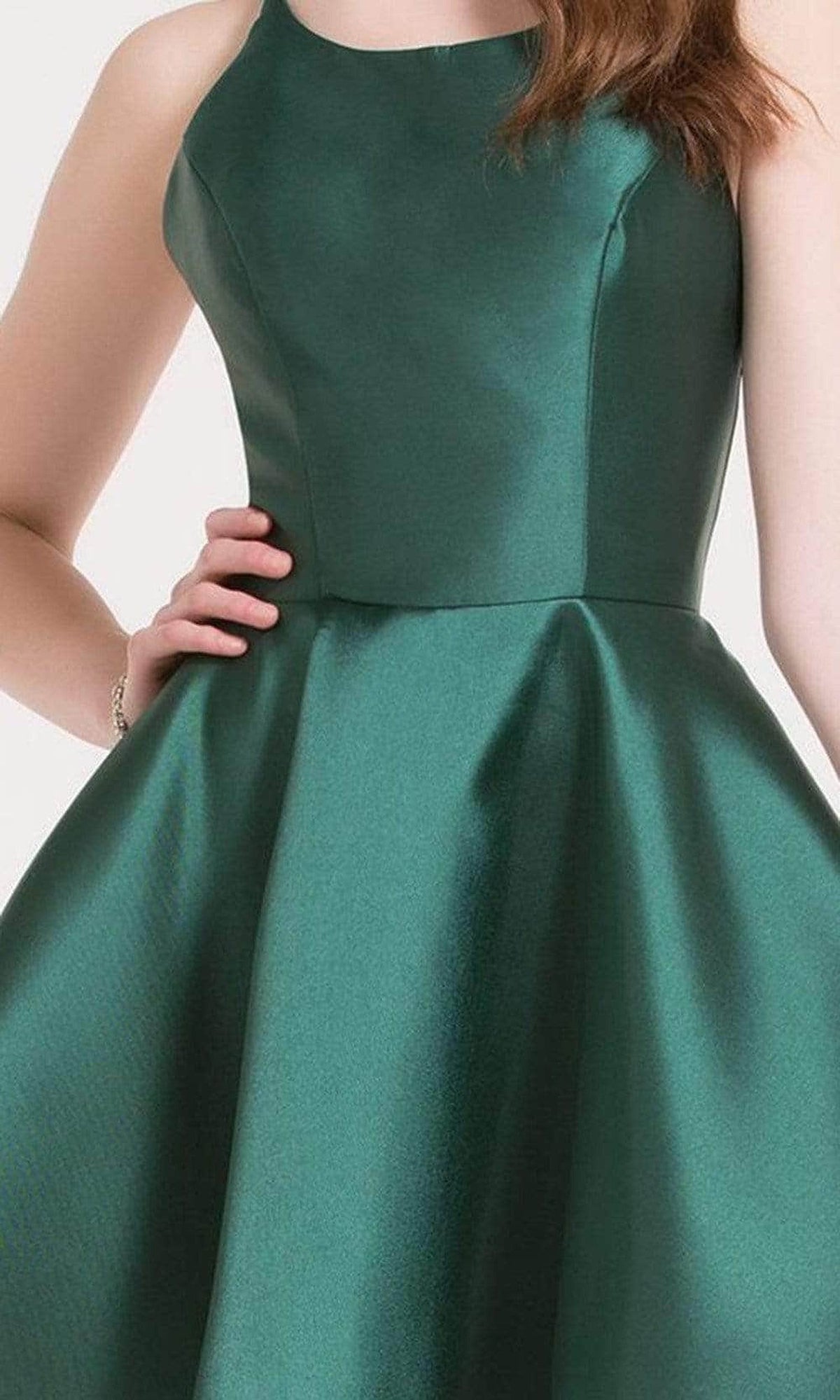 Alyce Paris - 3703 Sleeveless Halter Cocktail Dress