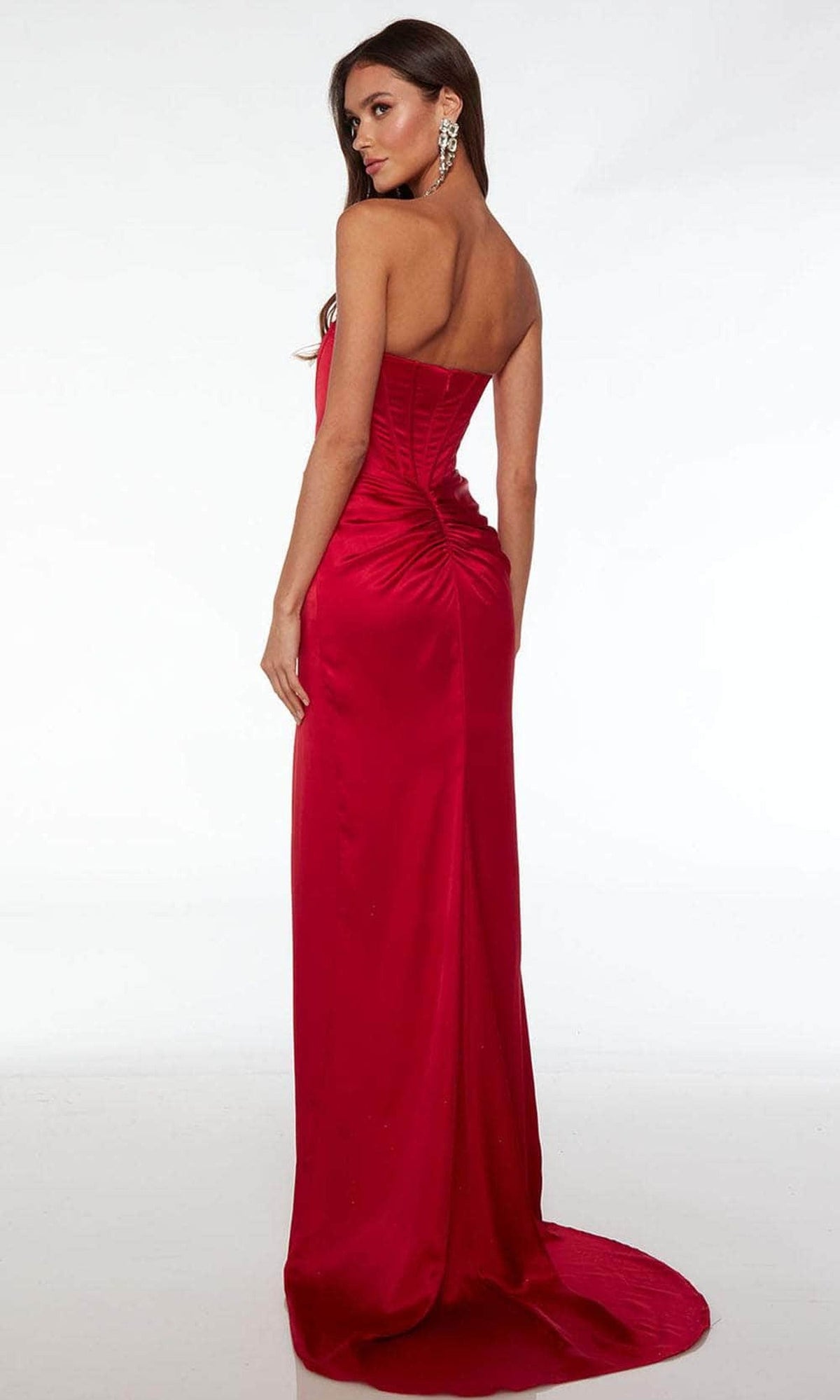 Alyce Paris 61489 - Strapless Fitted Bodice Evening Dress