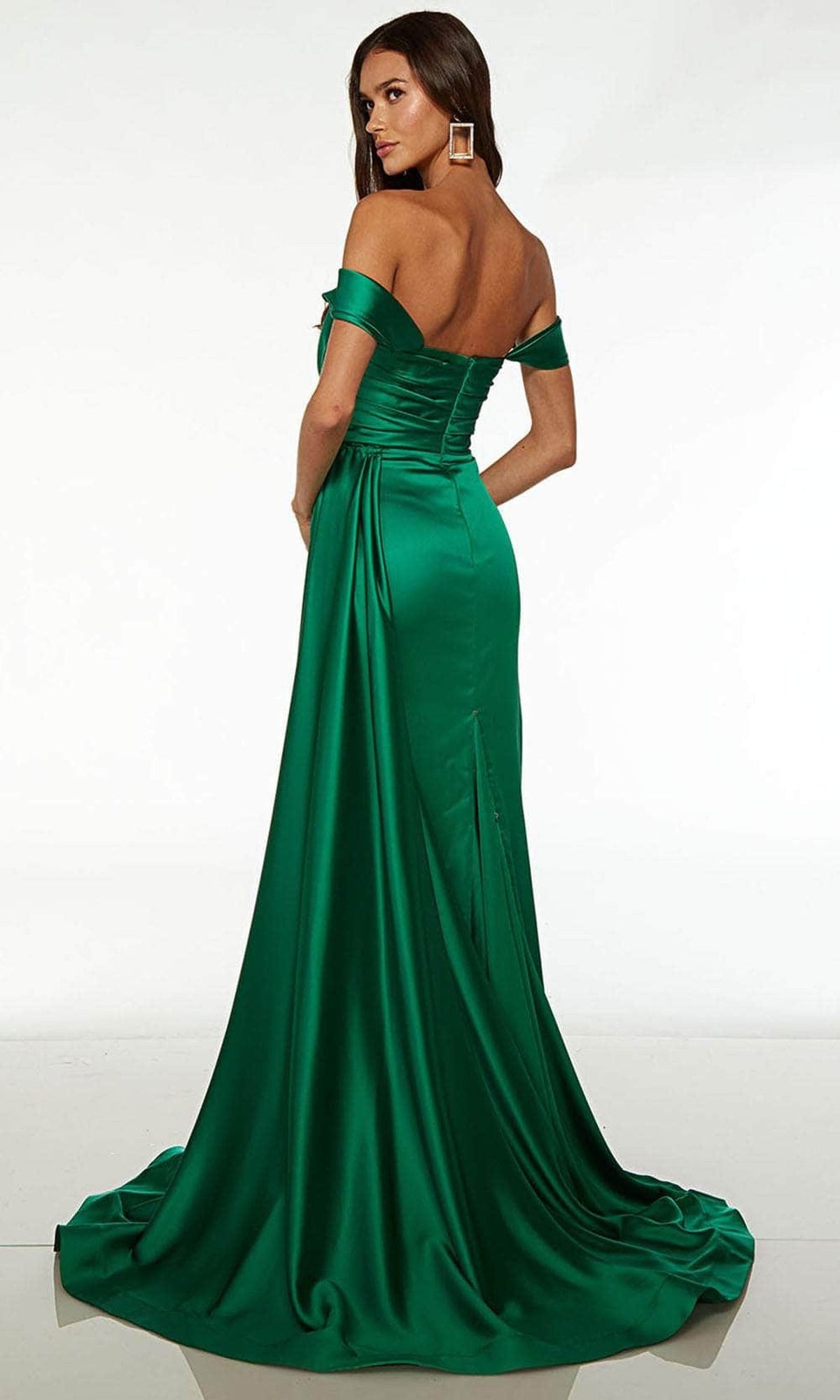 Alyce Paris 61571 - Draped Satin Prom Dress