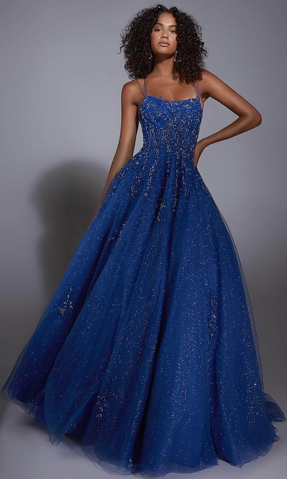Alyce Paris 61824 - Scoop Neckline Glittering Ballgown - designer prom dress at Silhouette Dresses