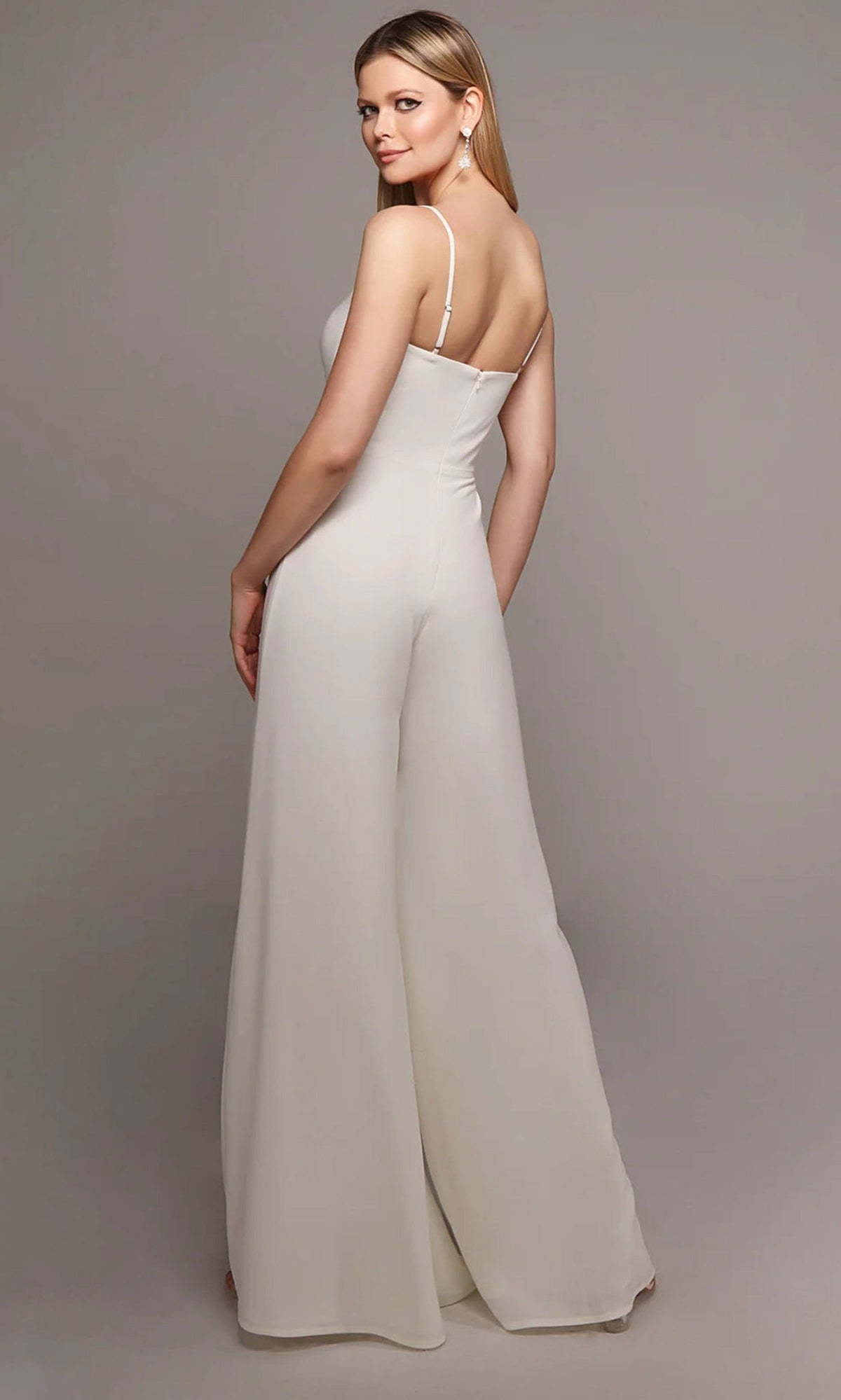 Alyce Paris 70022 - Spaghetti Strap Soft Flowing Jumpsuit
