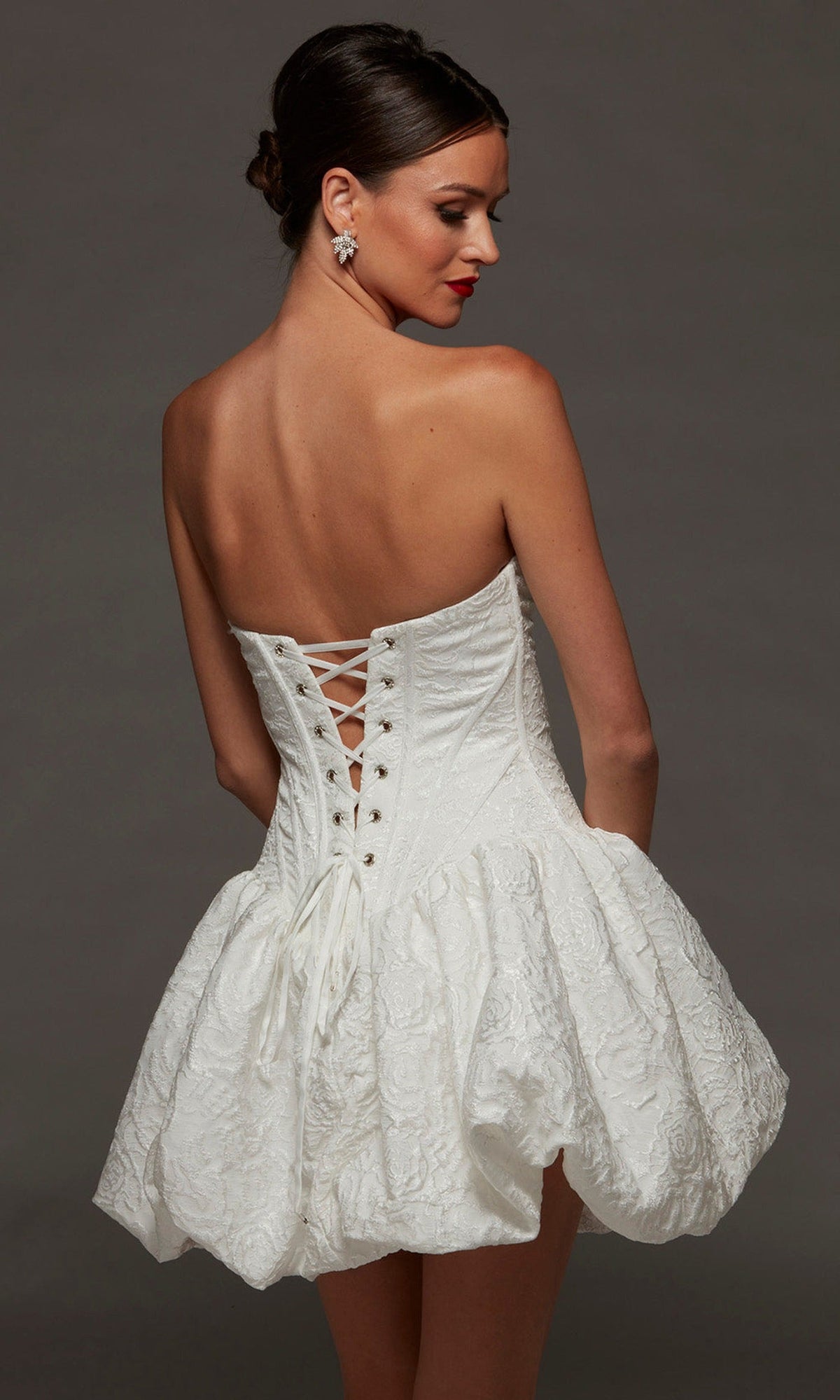 Alyce Paris 70096 - Sweetheart Bubble Short Bridal Dress