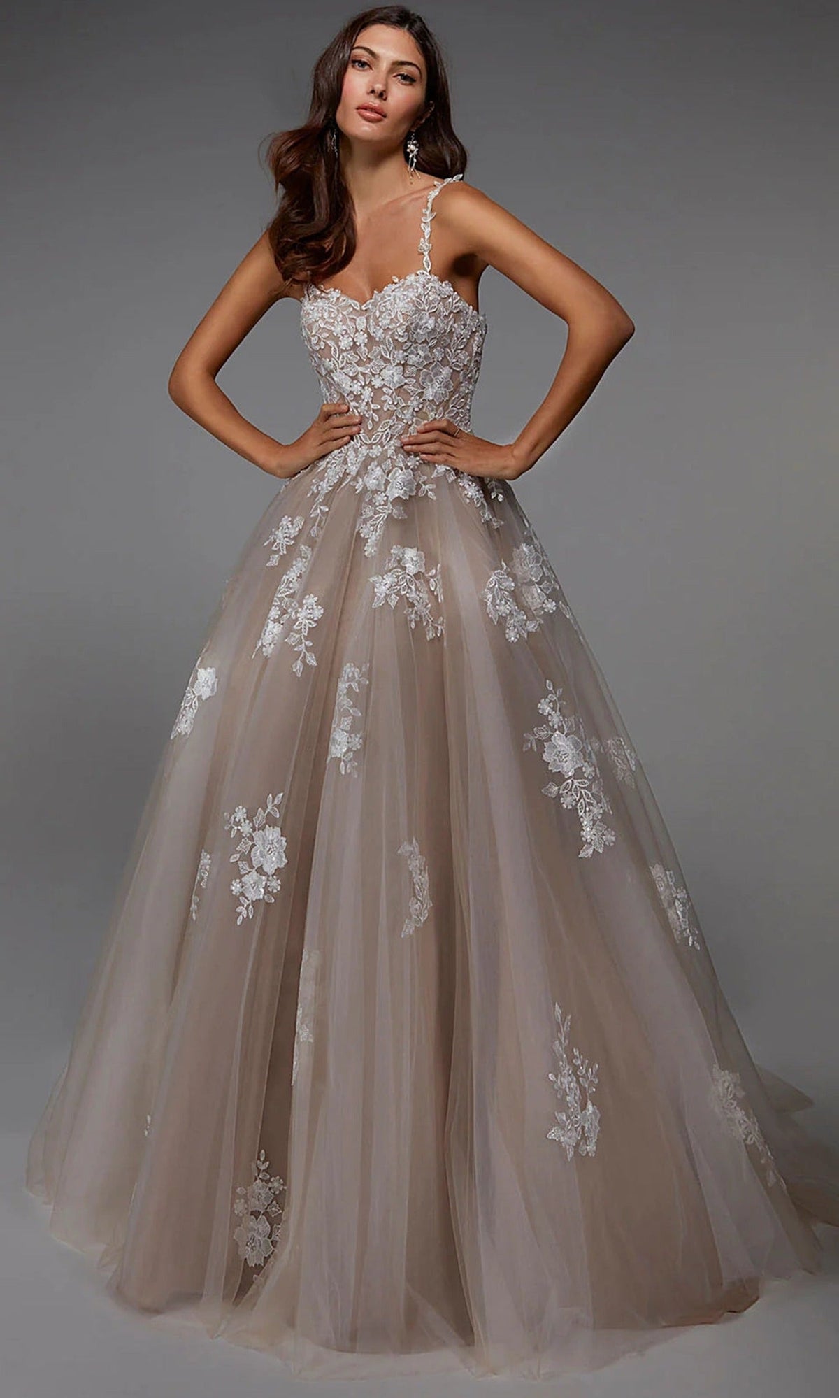 Alyce Paris 7043 - Sequin Lace Sweetheart Ballgown