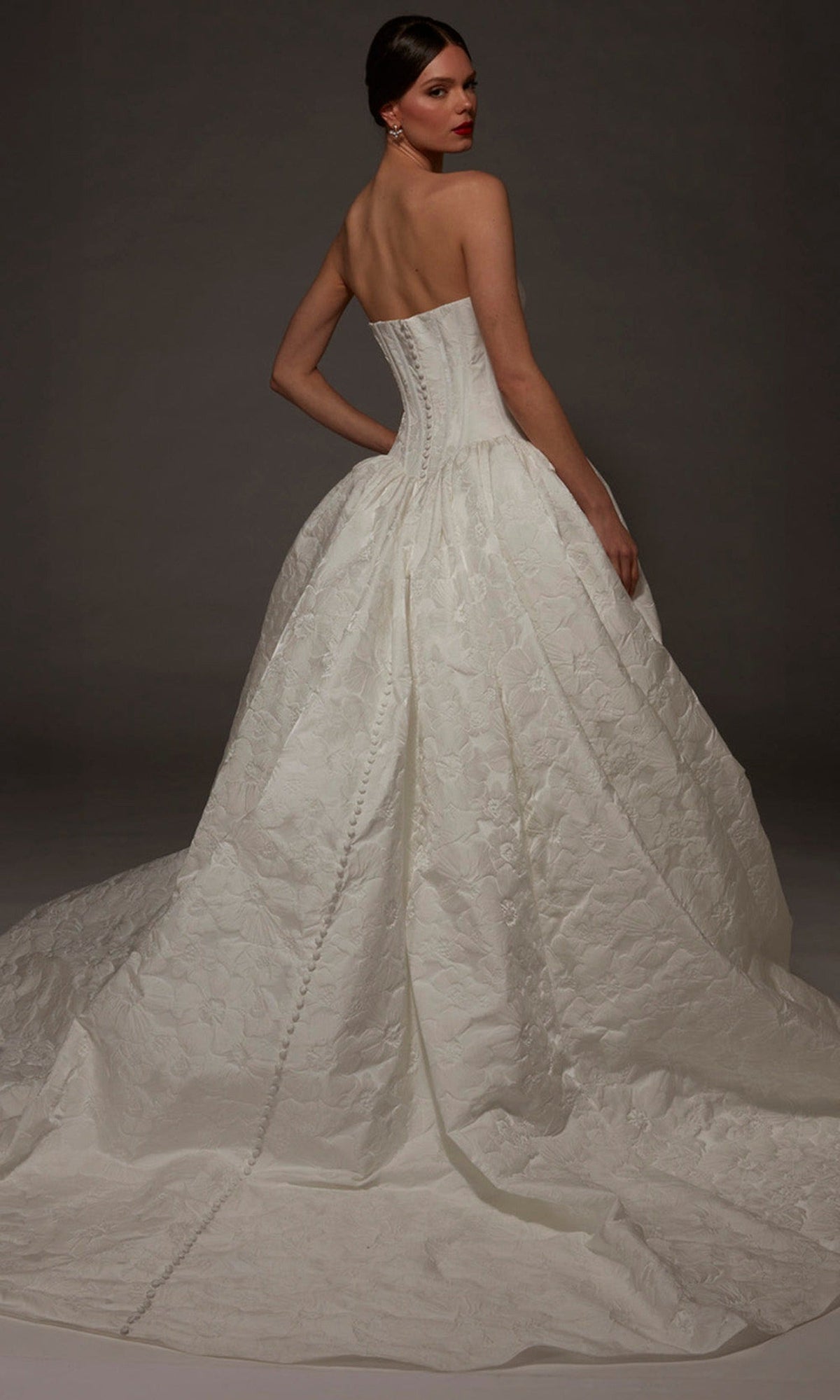 Alyce Paris 7165 - Floral Embossed Sweetheart Ballgown