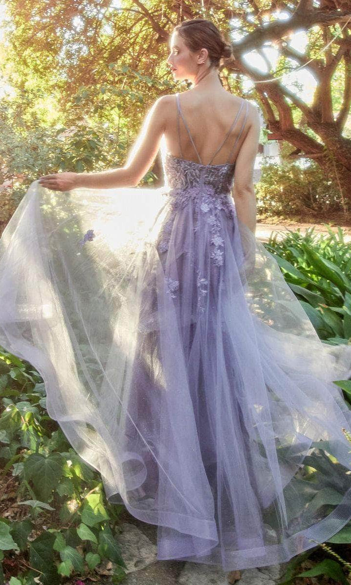 Andrea and Leo A1191 - Floral Embroidered Prom Gown - view 8