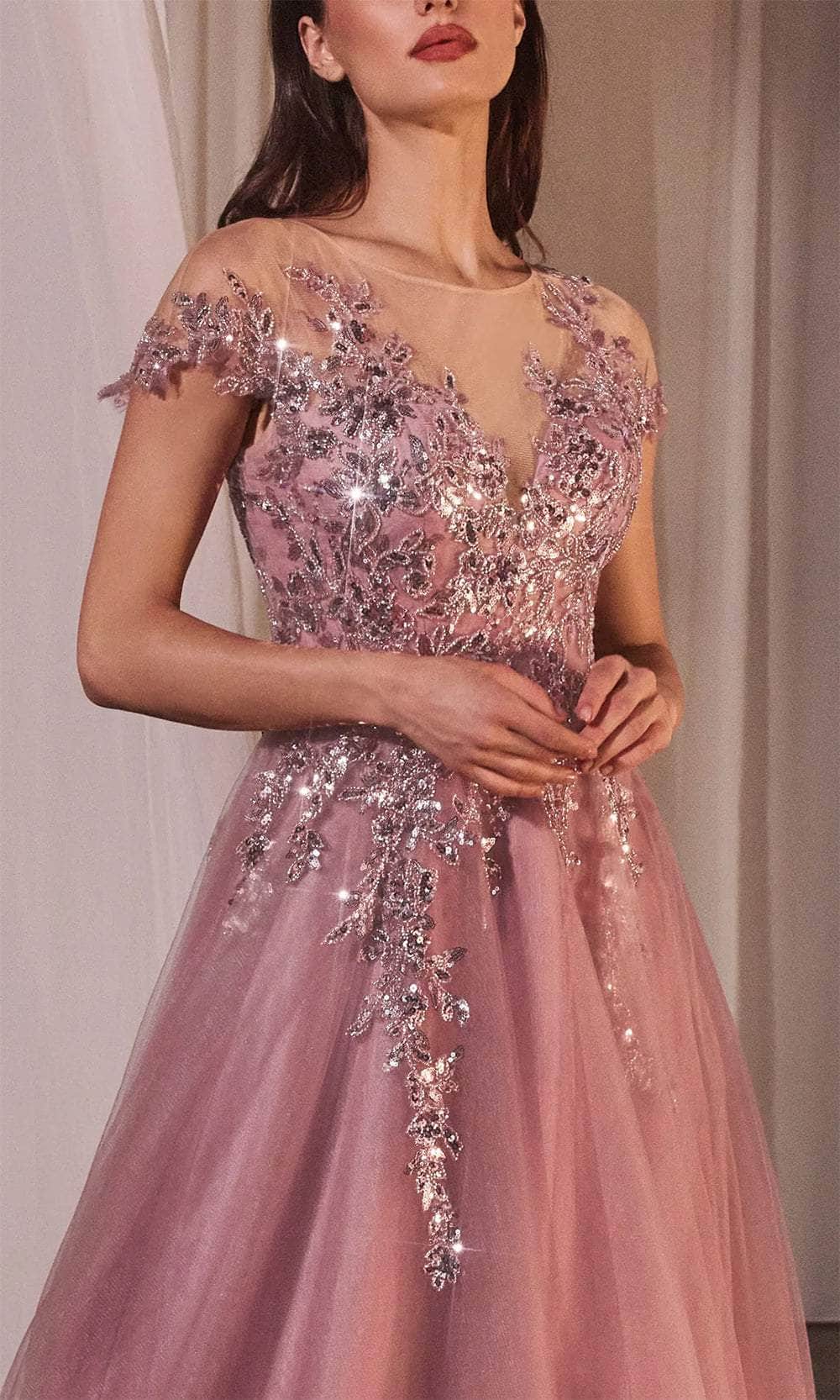 Andrea and Leo A1350 - Sequin Applique Long Gown - view 4