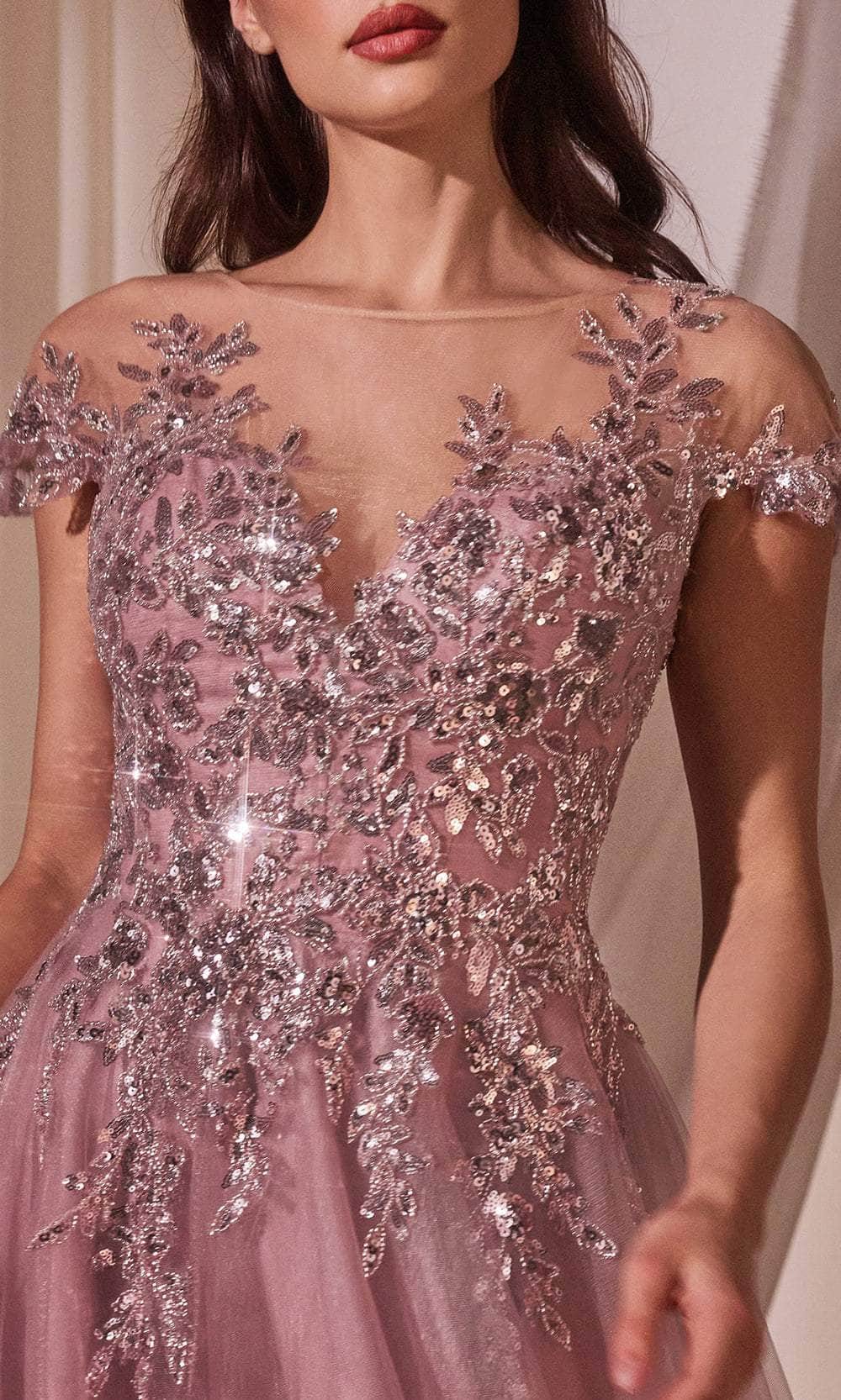 Andrea and Leo A1350 - Sequin Applique Long Gown - view 5
