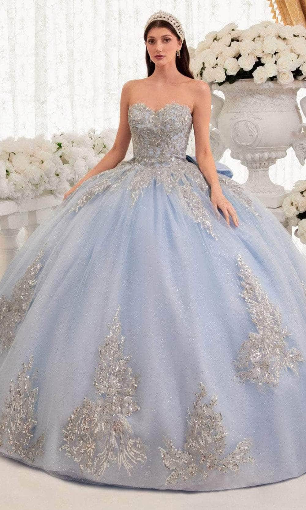 Cinderella Divine 15715 - Sweetheart Bodice Ballgown - Silhouette Dresses