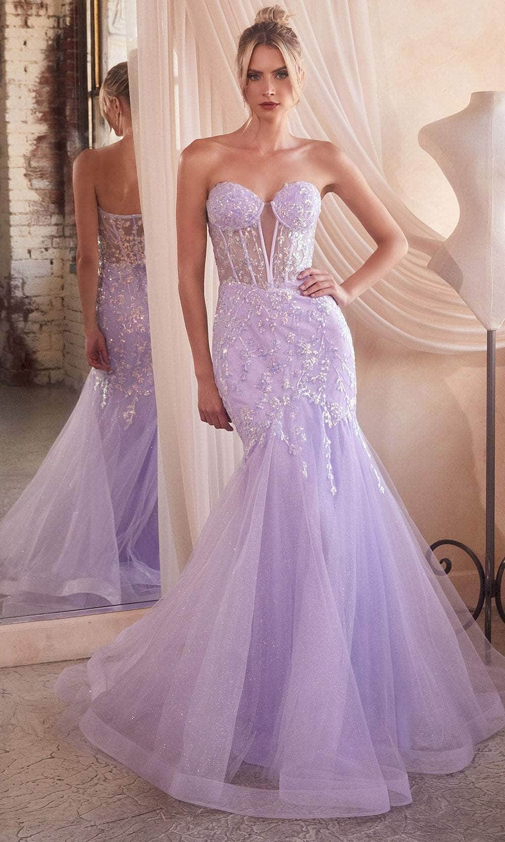 Cinderella Divine CB139 - Sparkling Sequin Gown - view 4