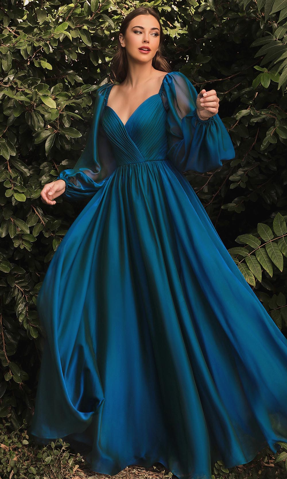 Cinderella Divine CD243 - A-Line Evening Dress - view 13