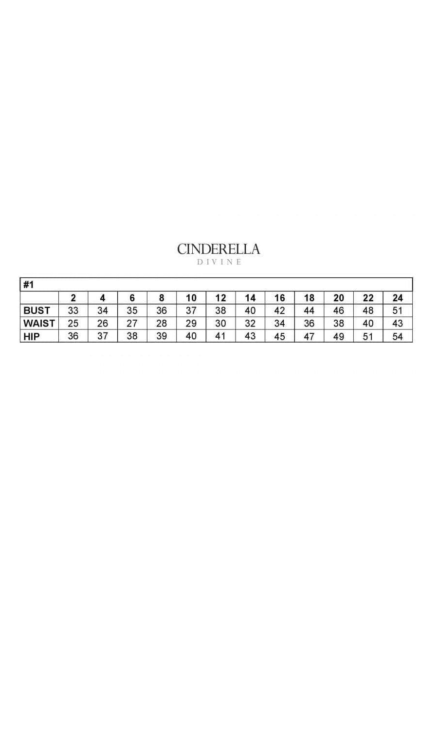 Cinderella Divine OC007 - Embellished Mermaid Gown - view 4