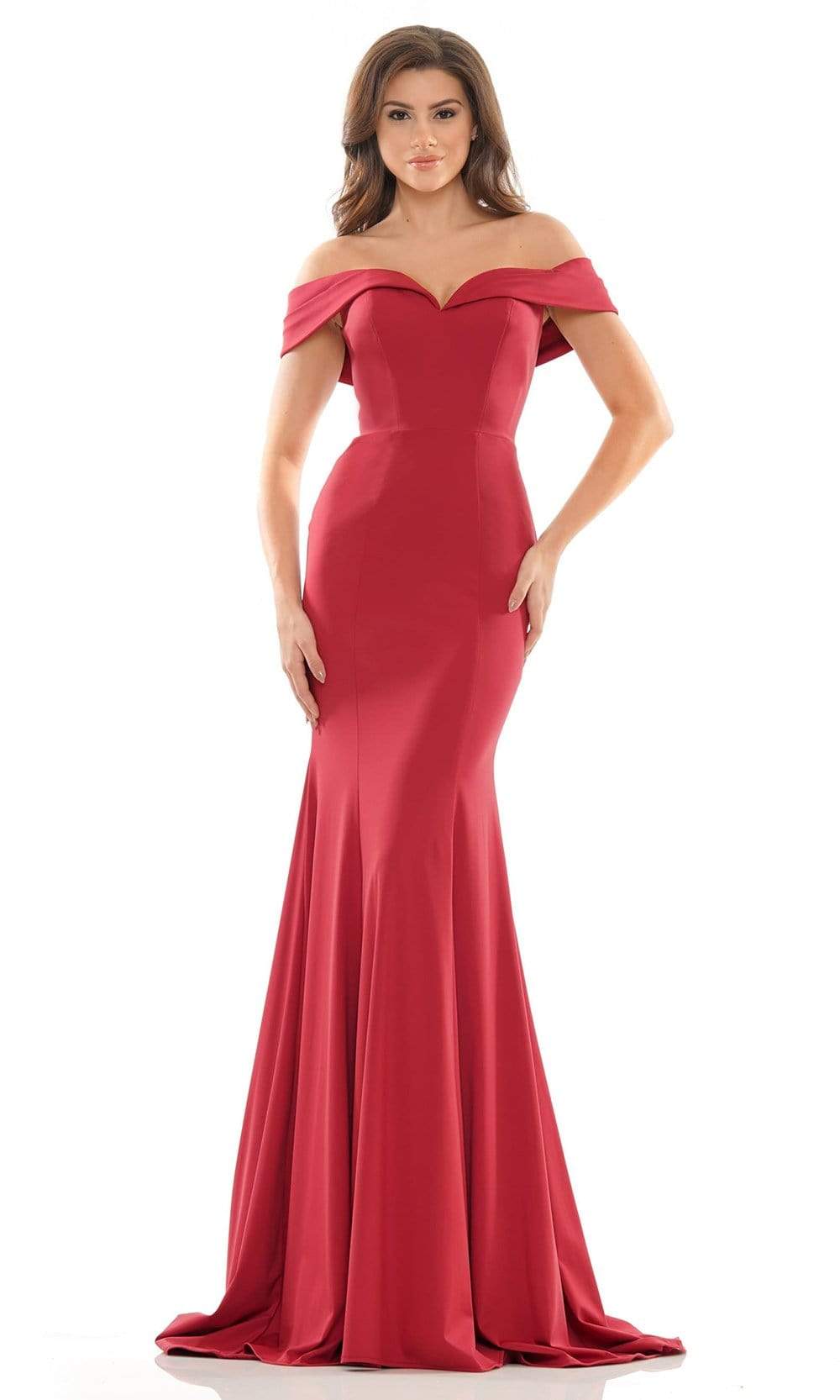 Colors Dress - 2692 Off Shoulder Mermaid Gown