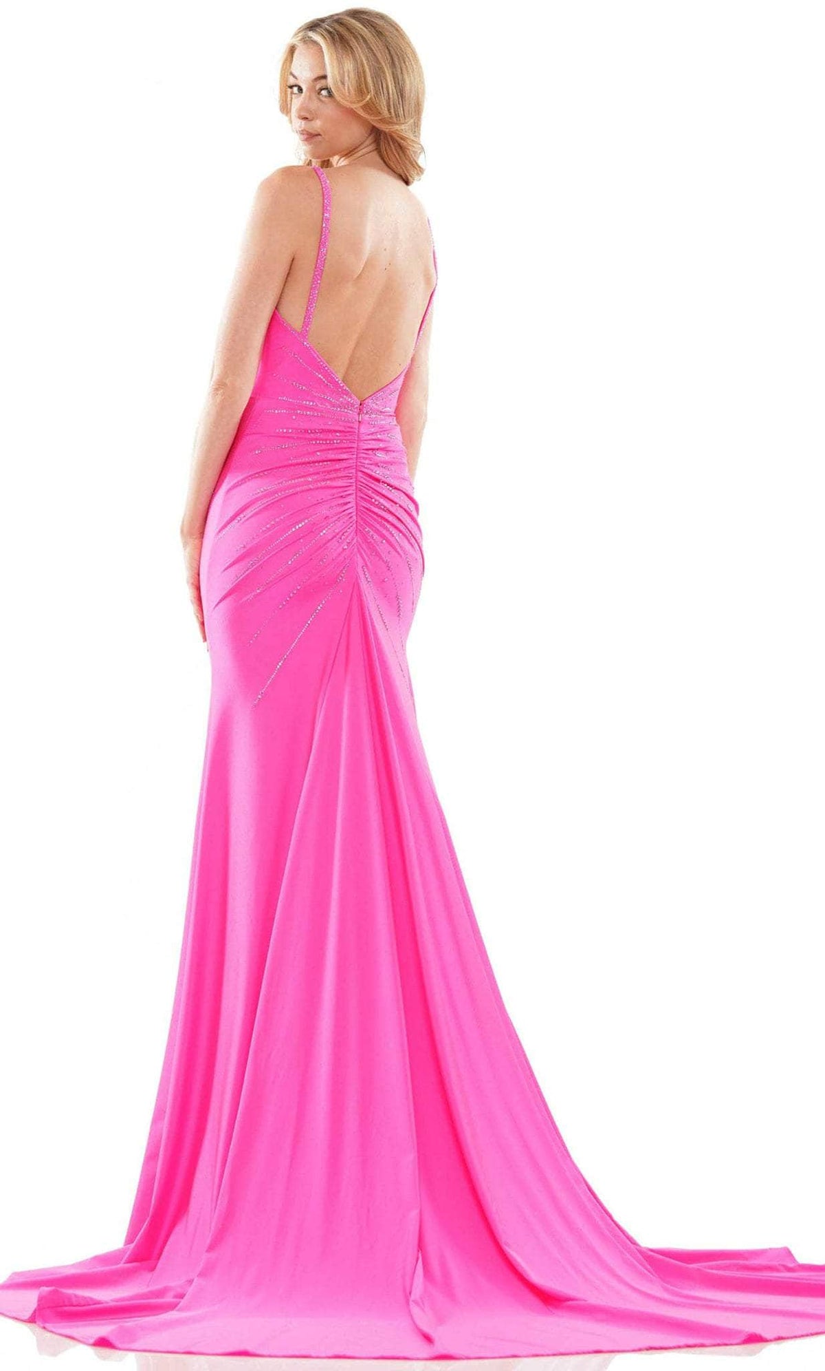 Colors Dress 2869 - Beaded Fitted Evening Dress