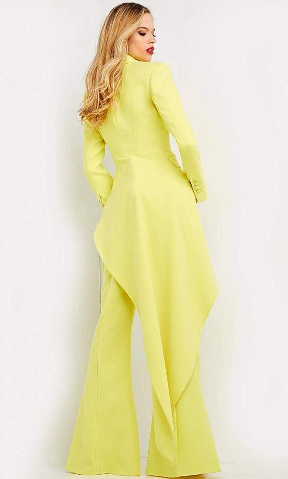 Jovani - 07209 Racer Back Two Piece Pantsuit - view 4
