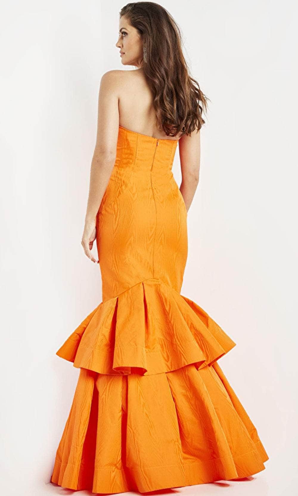 Jovani 22921 - Strapless Mermaid Evening Dress - back view