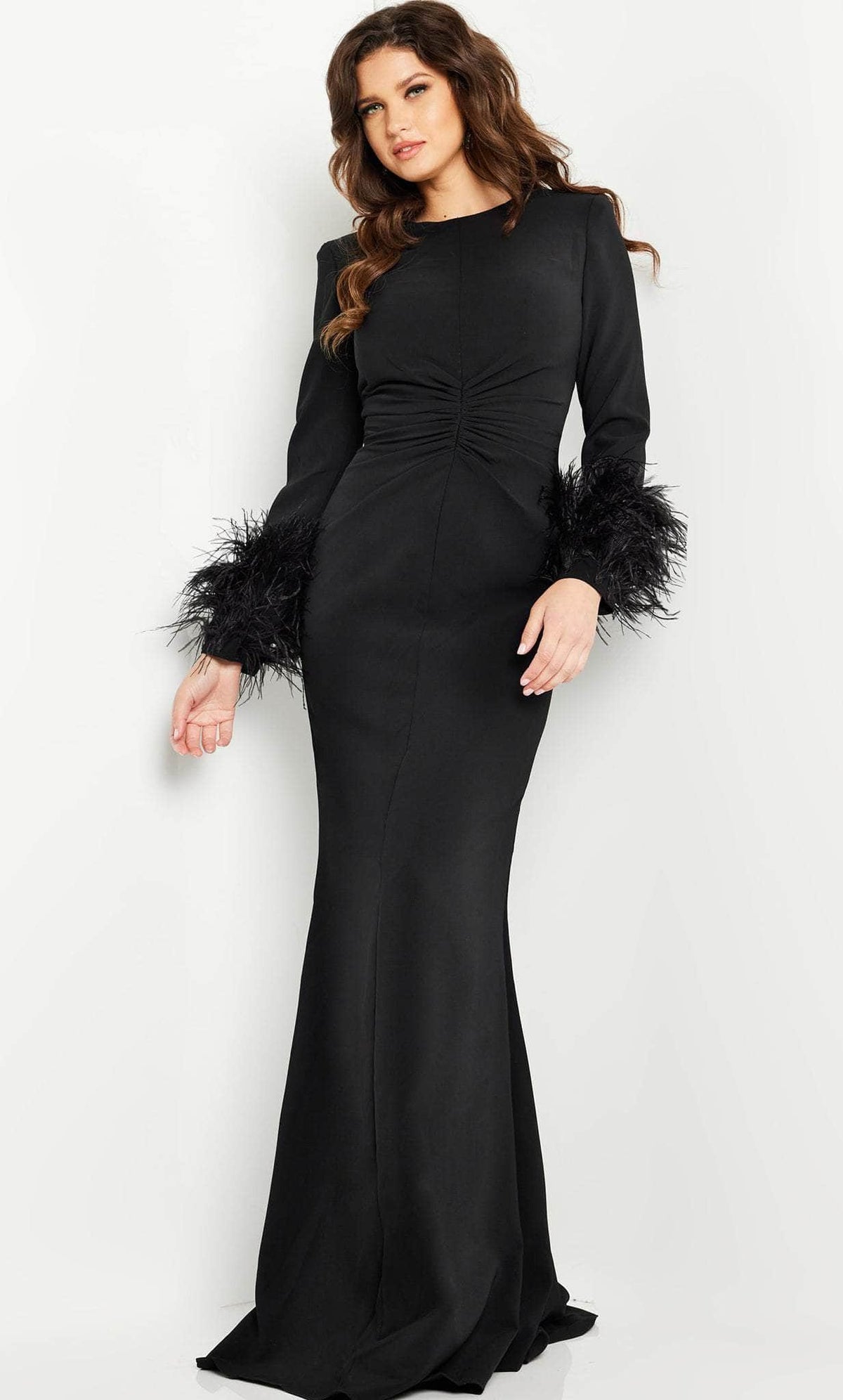 Jovani 25898 - Ruched Back Sheath Mother of the Groom Dress - view 4