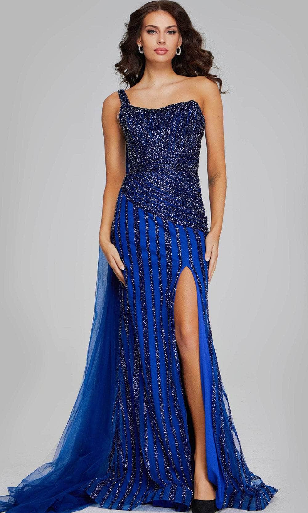 Jovani 39386 - Beaded Corset Evening Gown - designer evening gown at Silhouette Dresses