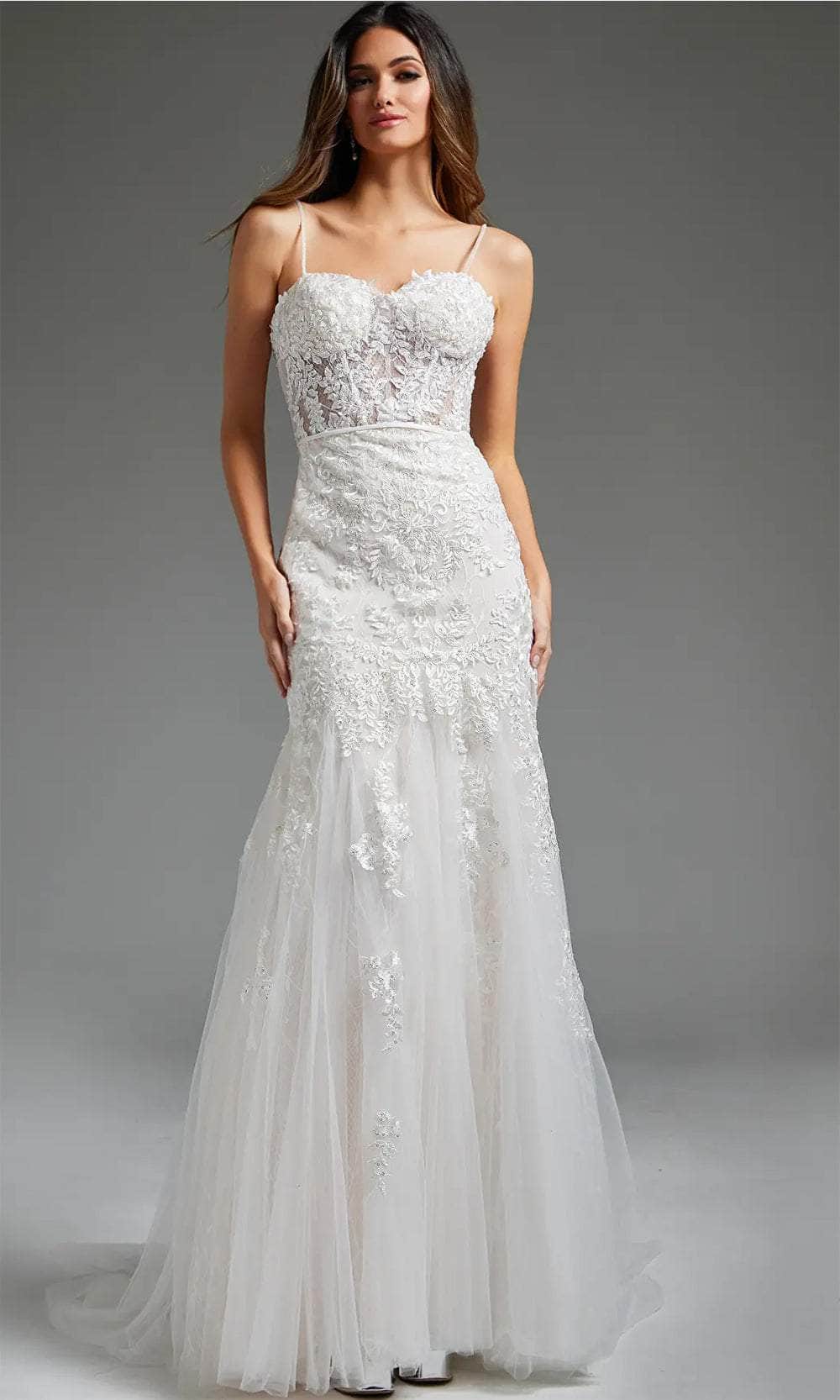 Jovani JB38490 - Sweetheart Trumpet Bridal Gown - designer wedding dress at Silhouette Dresses