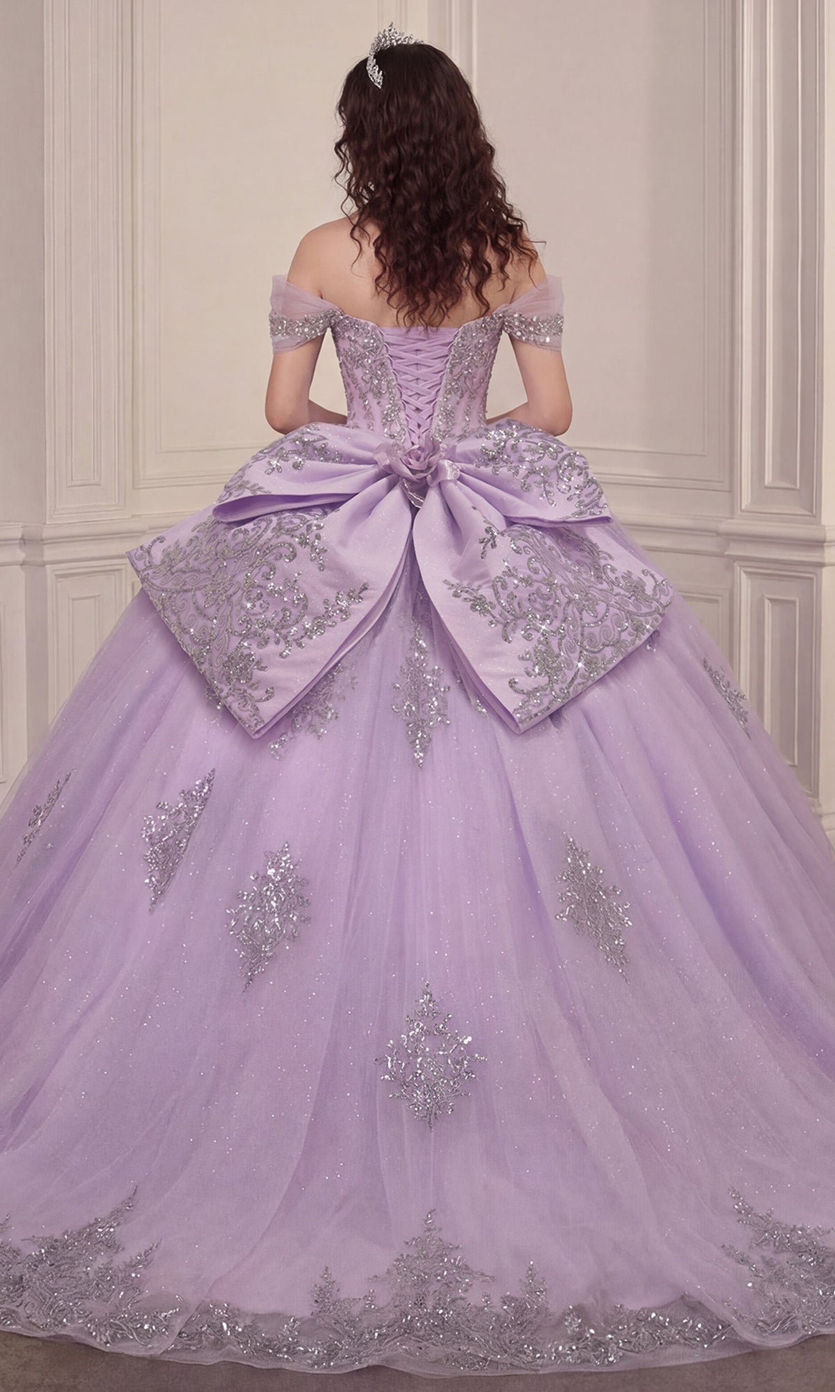 Ladivine 15730 Crystal Beaded Sweetheart Quinceanera Dress