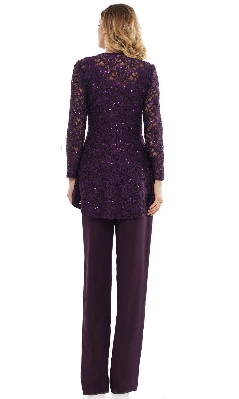 Marsoni by Colors - M305 Scoop Jacket Pantsuit - view 5