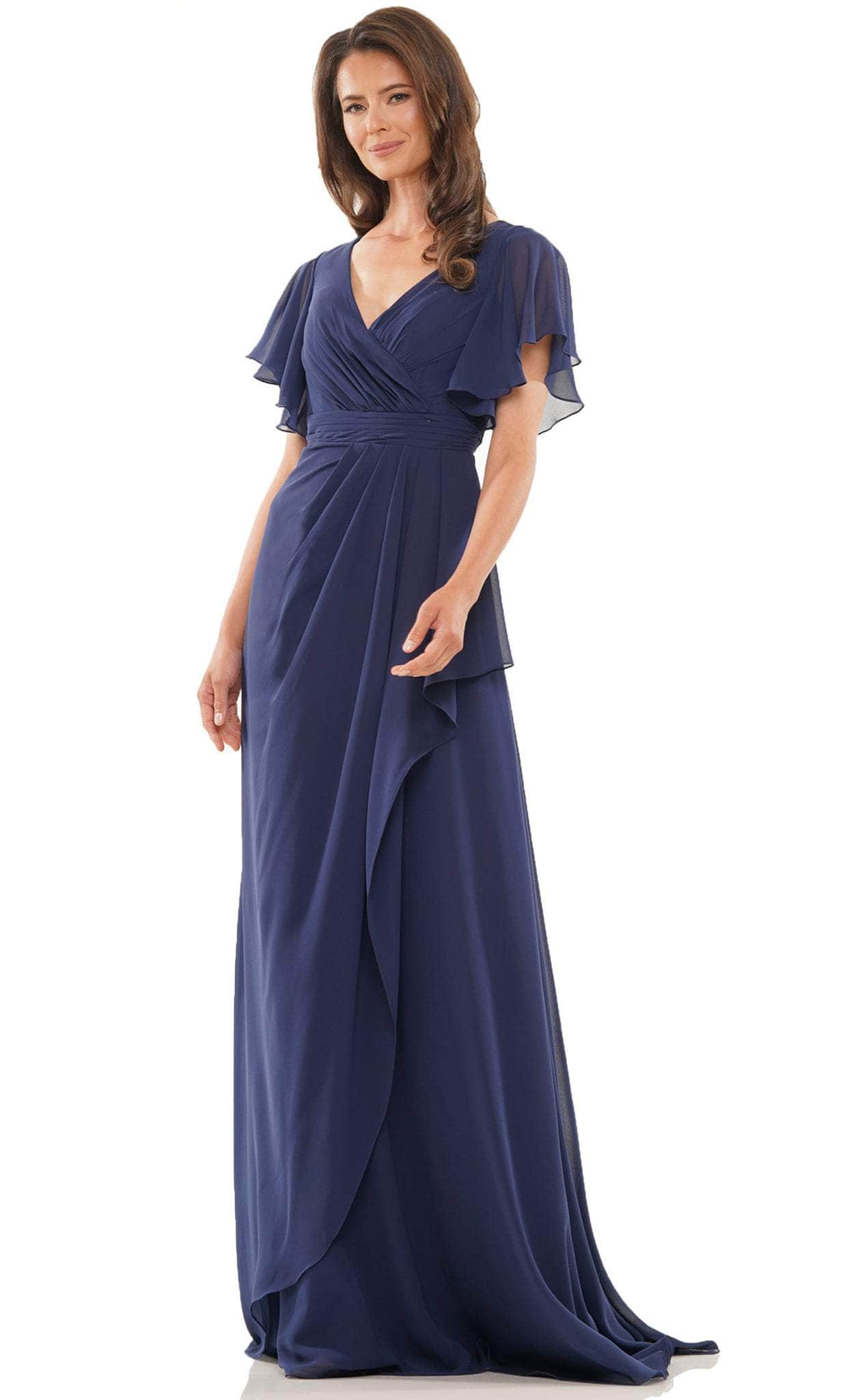 Marsoni by Colors M320 - Flutter Sleeve Evening Dress - view 6