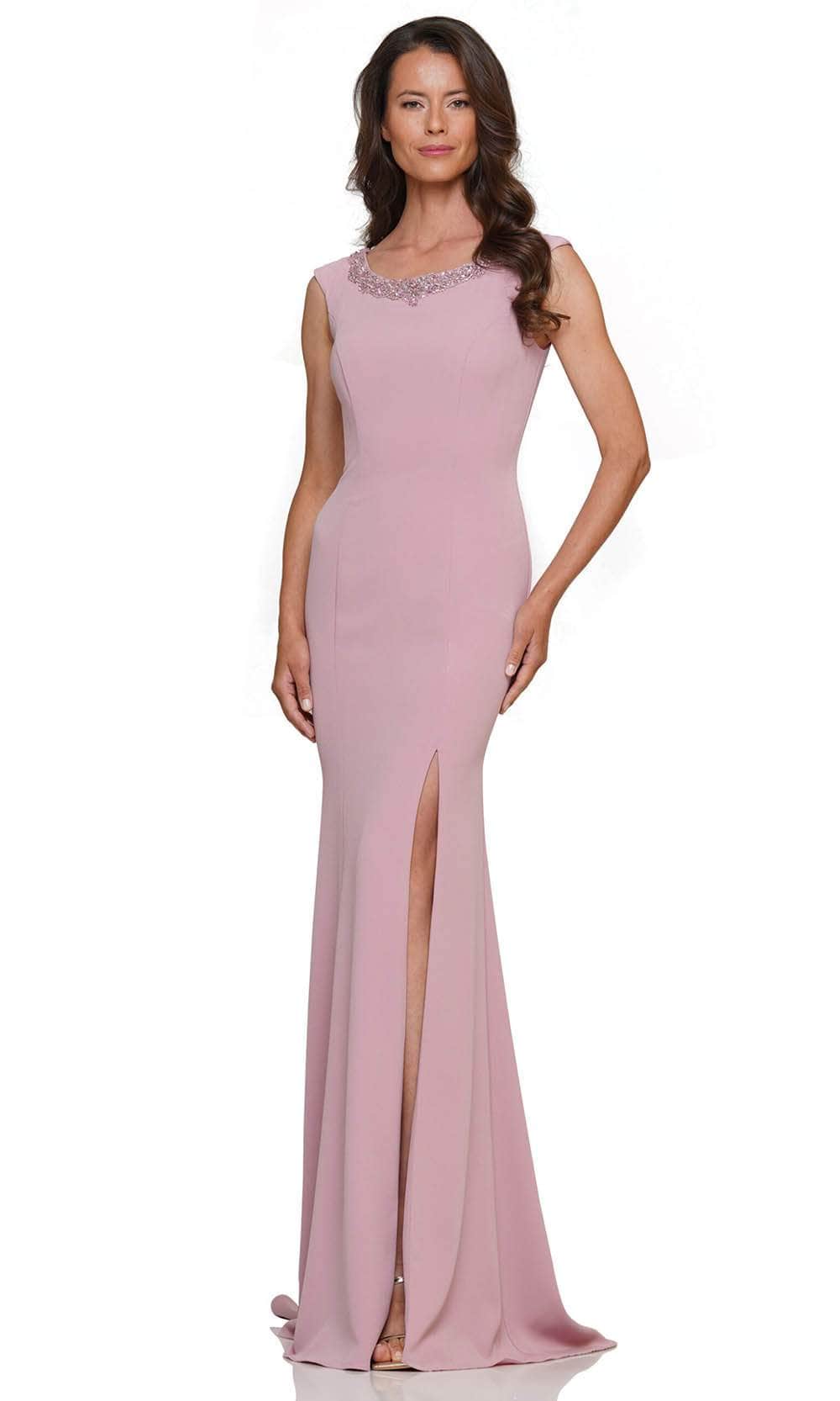 Marsoni by Colors MV1247 - Cap Sleeve Mermaid Evening Gown - view 7