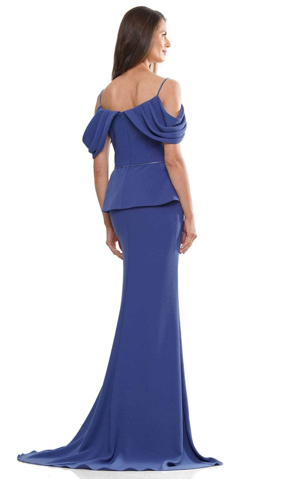 Marsoni by Colors MV1271 - Cold Shoulder Evening Dress - detail view