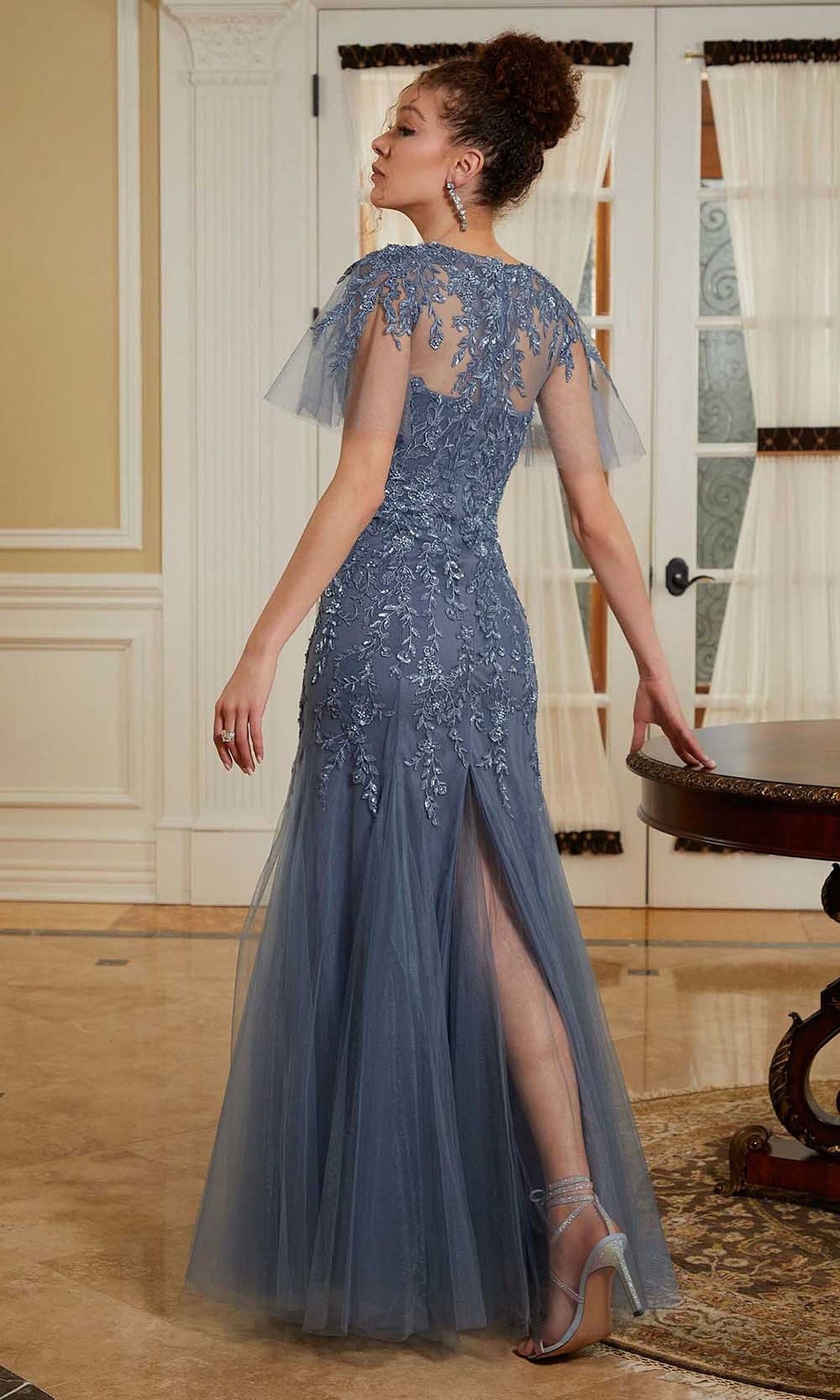 MGNY By Mori Lee 72831 - Sweetheart Embroidered Evening Gown