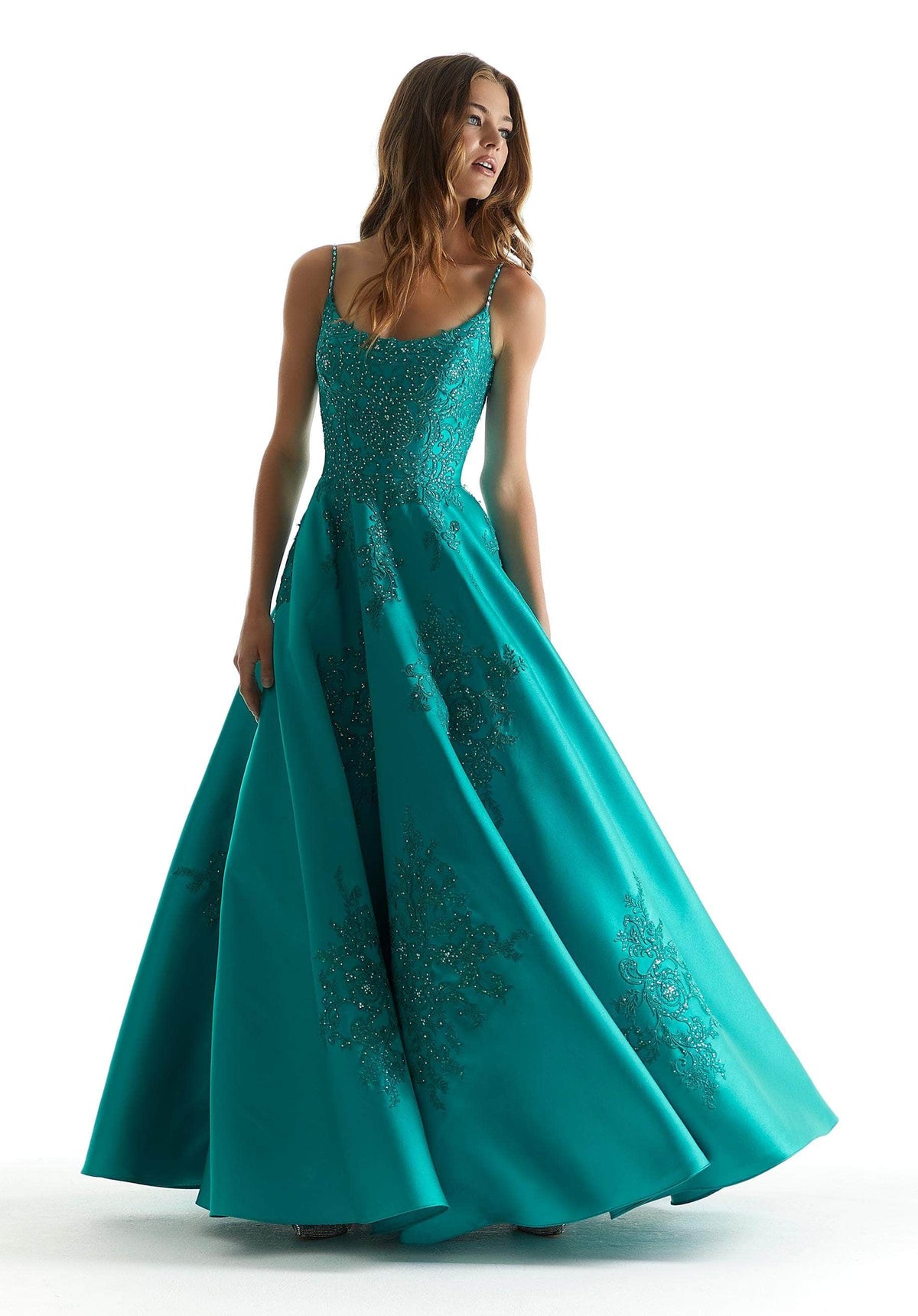 Mori Lee 47056 - Sleeveless Scoop Neck Prom Dress - view 11
