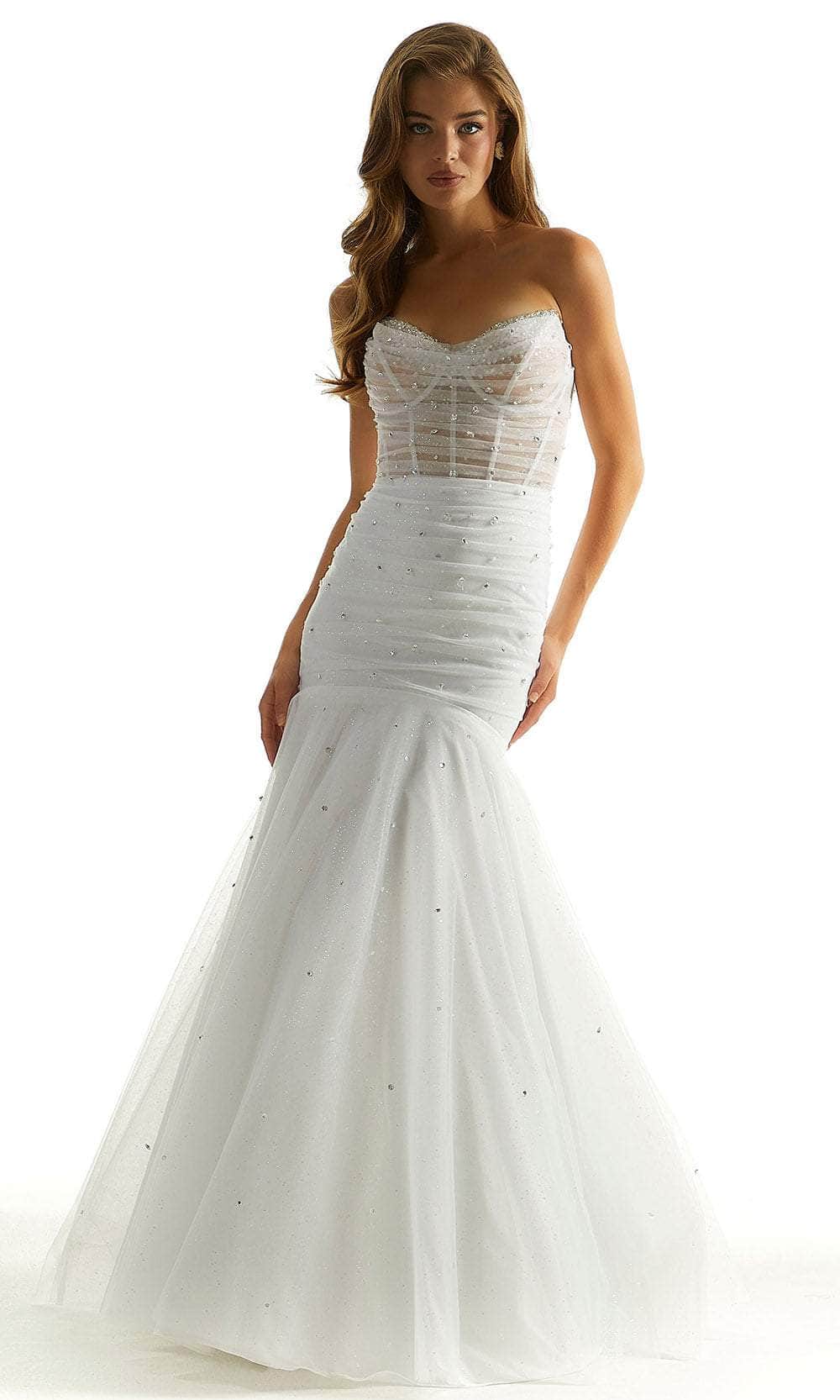 Mori Lee 49046 - Strapless Mermaid Prom Dress - view 7