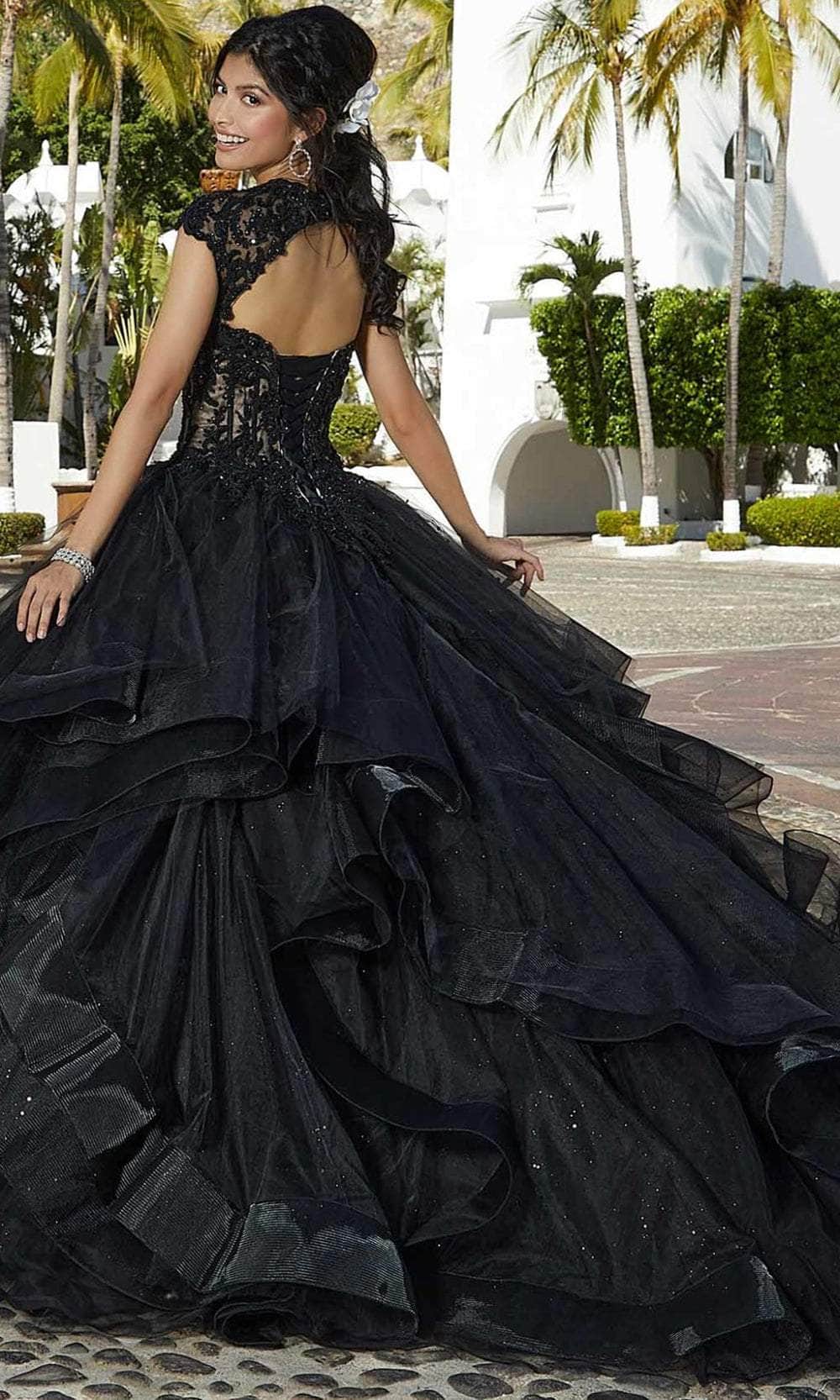 Mori Lee 60161 - Embellished Bodice Ballgown - view 4